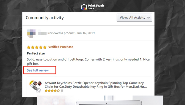How to View My Review on Amazon