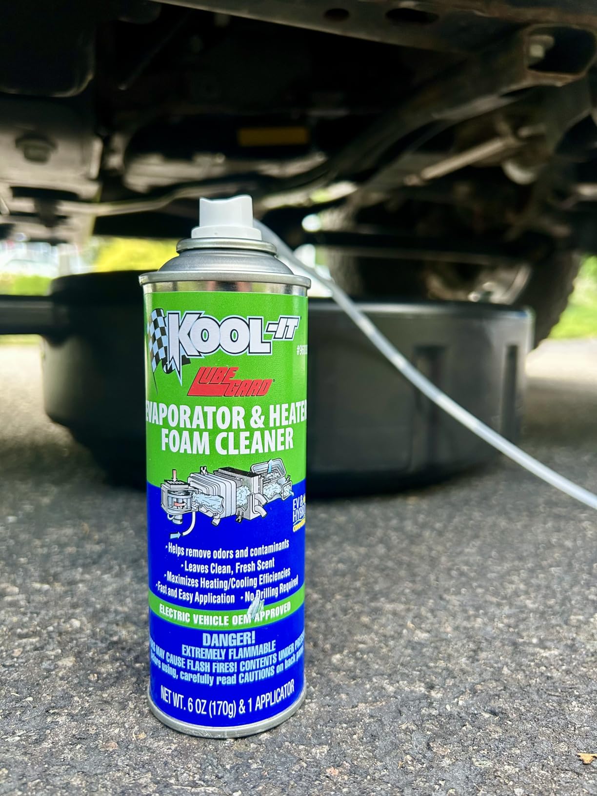 Lubegard 96030 Kool-It Evaporator and Heater Foam Cleaner customer photo 1