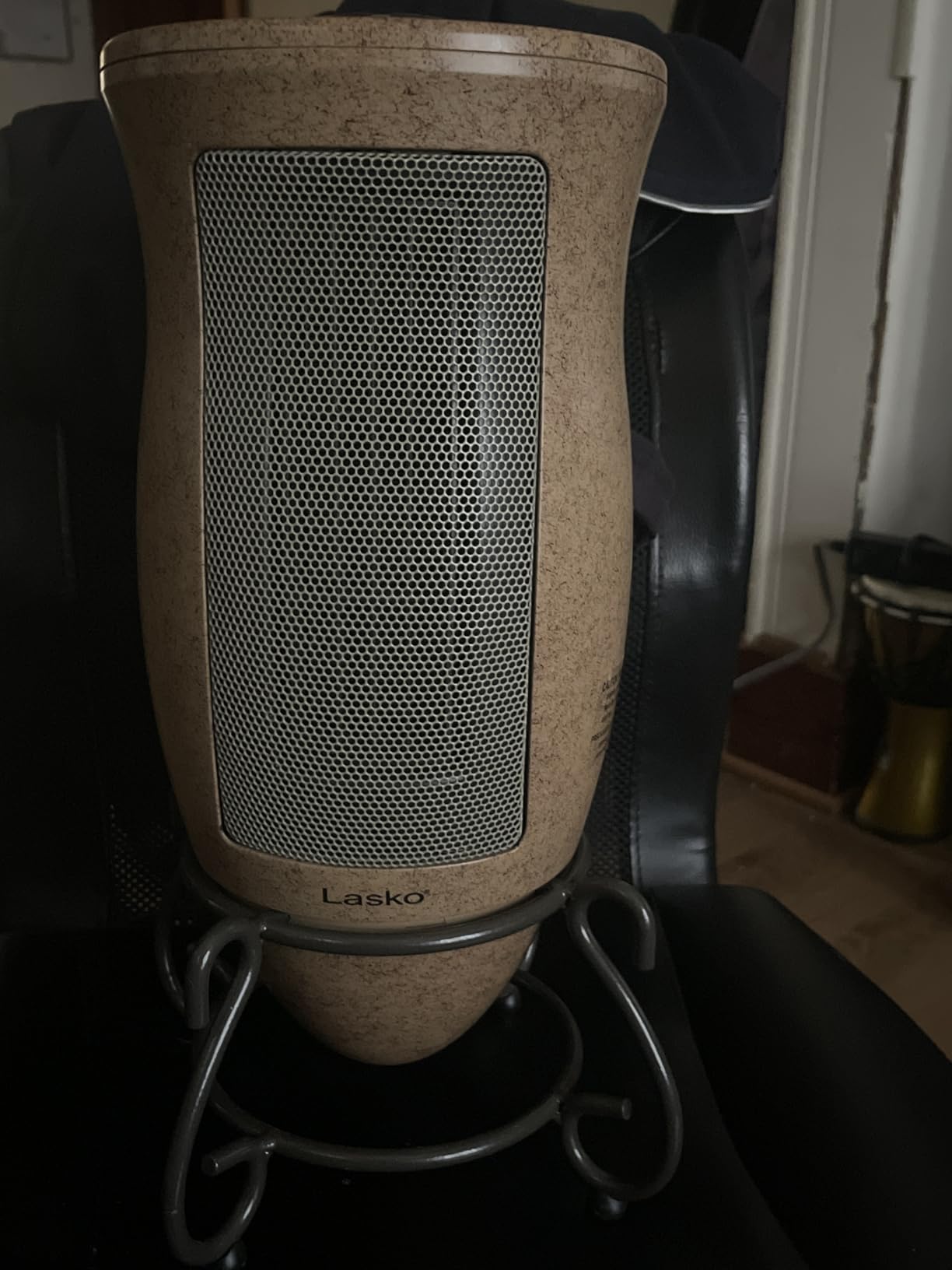 Lasko Oscillating Designer Ceramic Tower Space Heater for Home with Adjustable Thermostat, Timer and Remote Control, 16 Inches, 1500W, 6435 customer photo 2