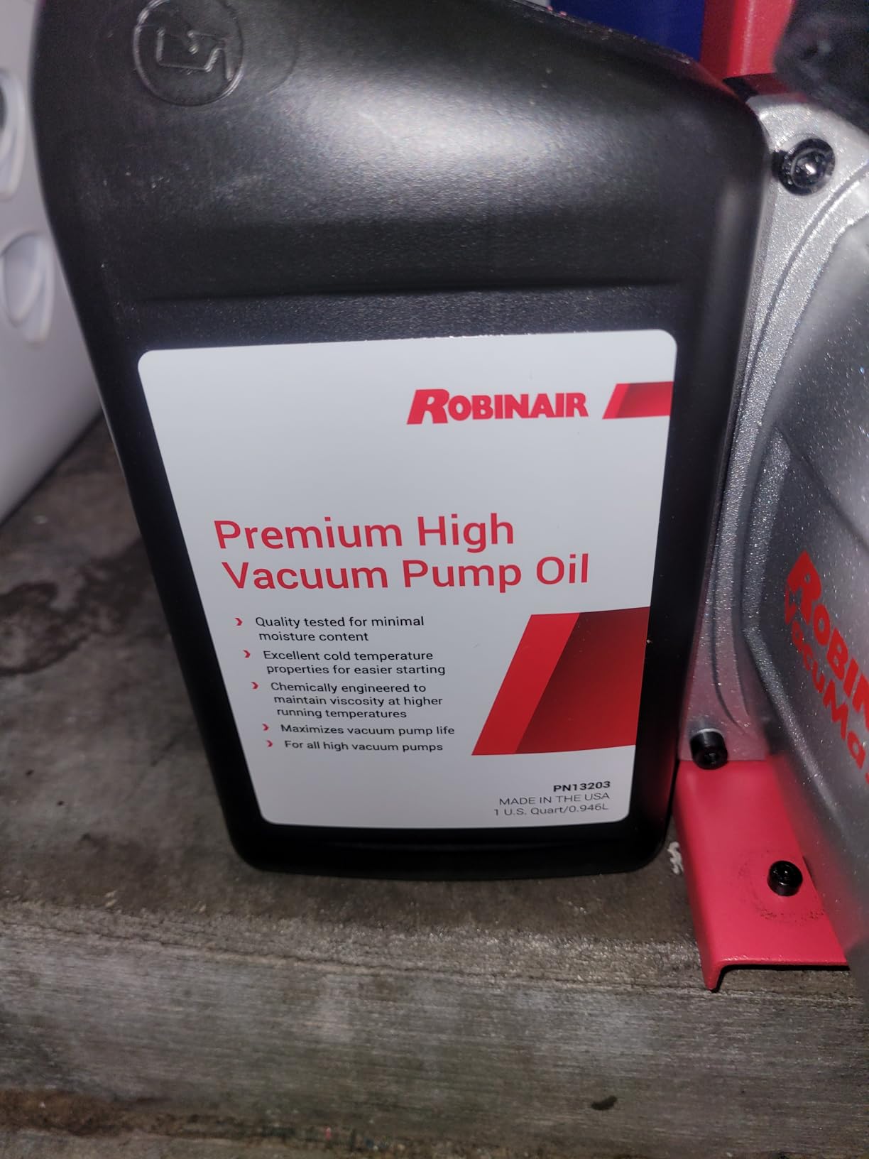 Robinair (15500) VacuMaster Economy Vacuum Pump - 2-Stage, 5 CFM customer photo 2