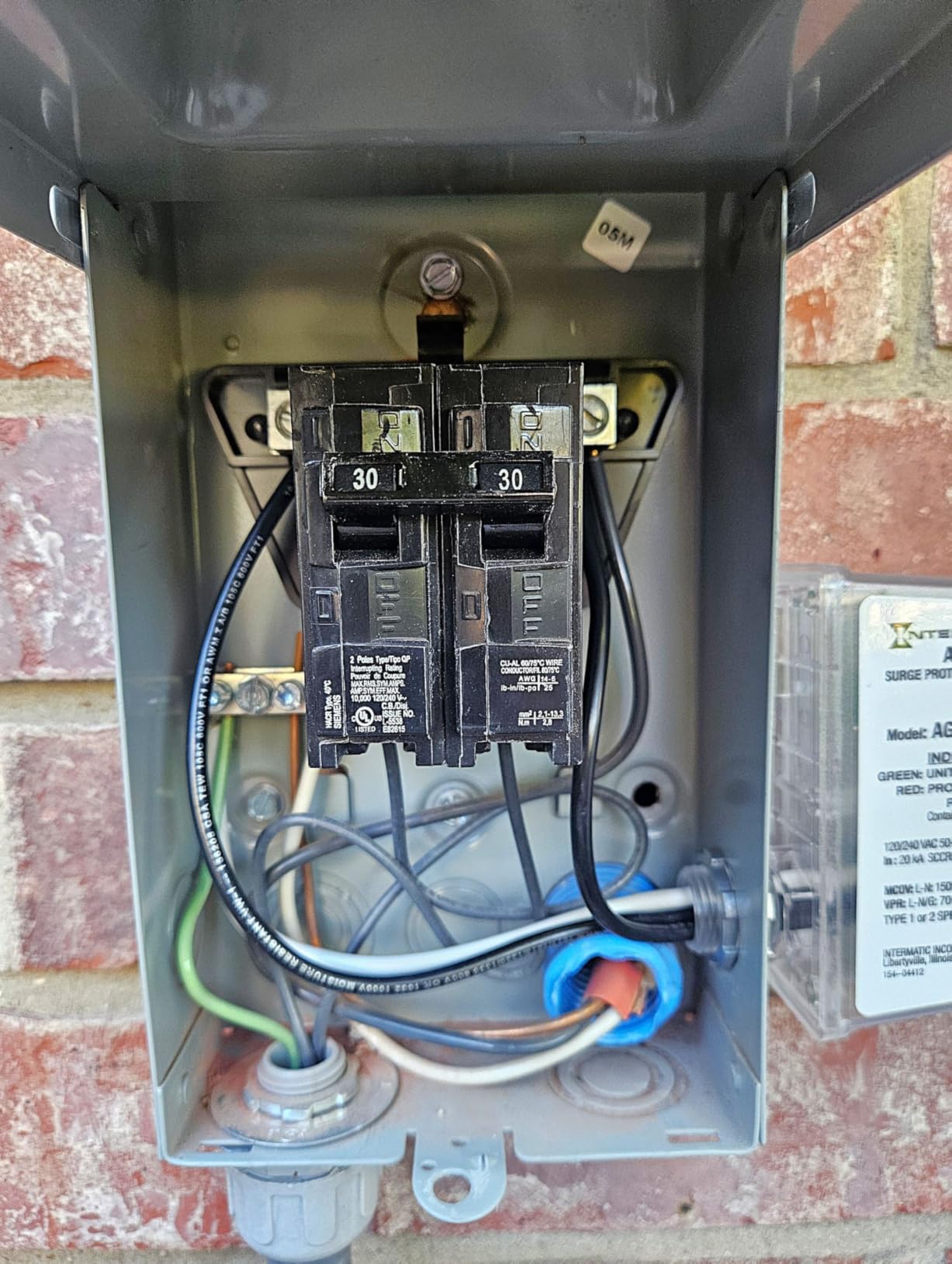 Intermatic AG3000 120/240 VAC Universal HVAC Surge Protective Device customer photo 2