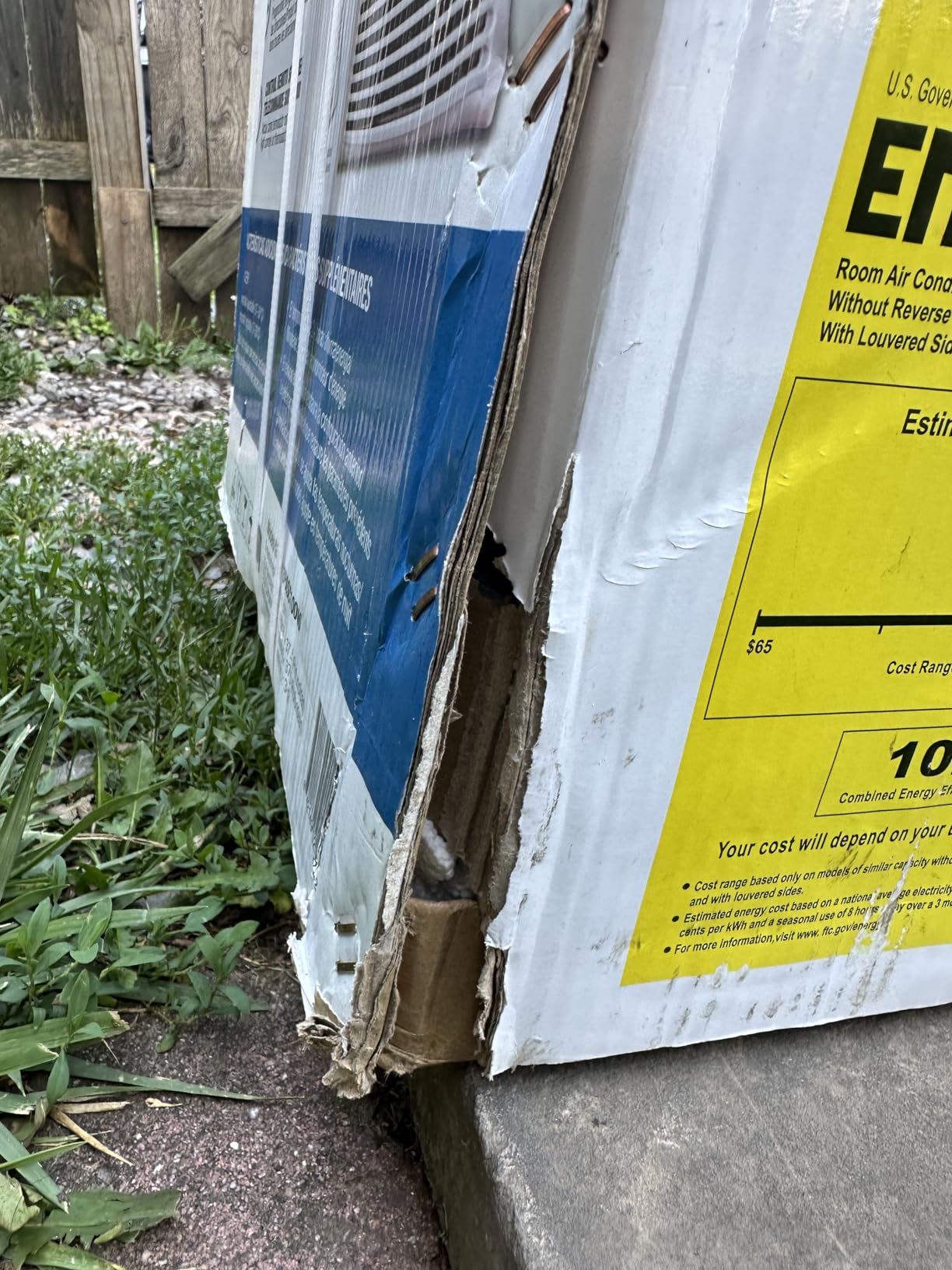 Perfect Aire 10,000 BTU Slider Air Conditioner Window A/C - Casement, 10000, Gray customer photo 2