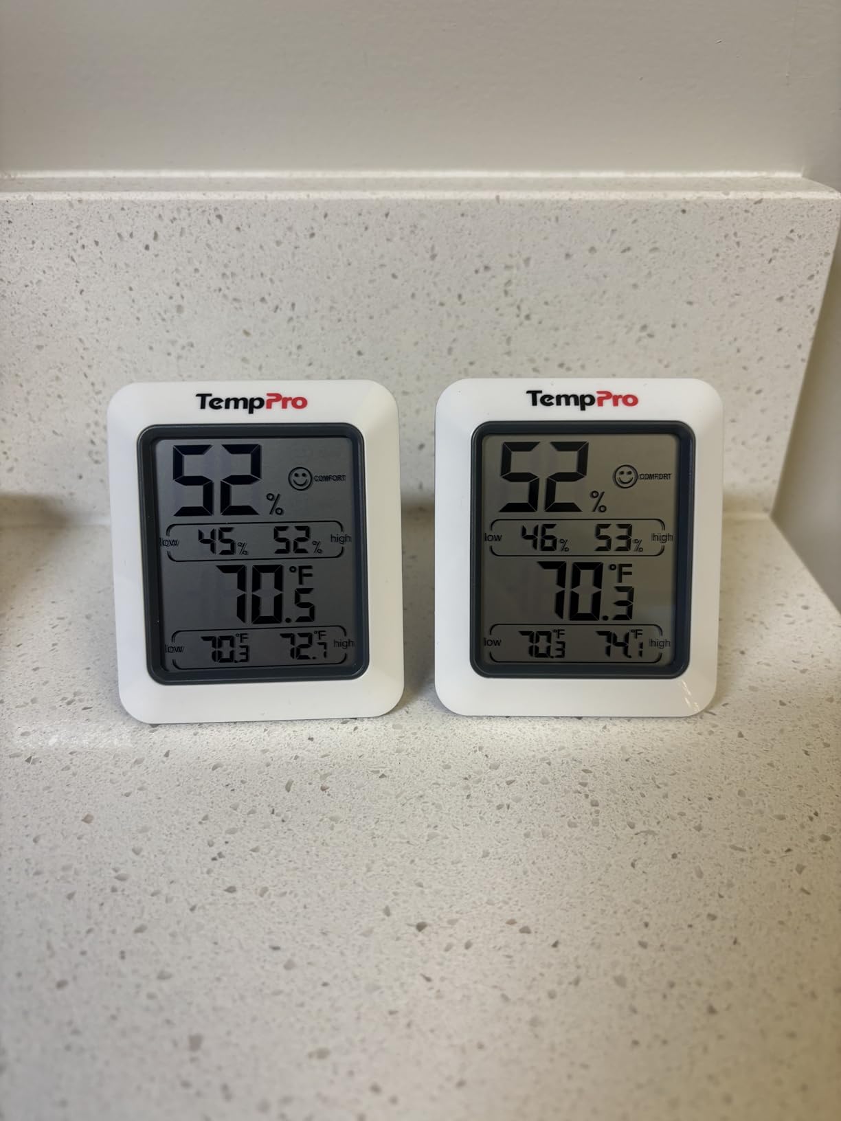 TempPro TP50 Digital Hygrometer Indoor Thermometer Room Thermometer and Humidity Gauge with Temperature Humidity Monitor(Previously ThermoPro) customer photo 2