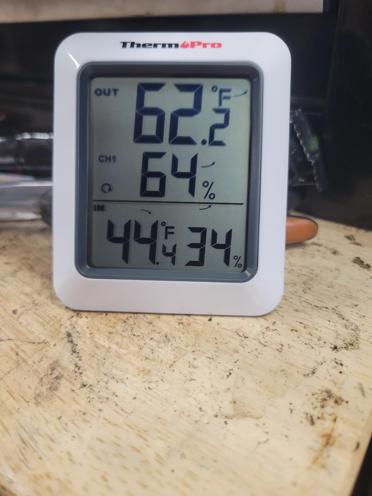 TempPro TP60 Digital Hygrometer Outdoor Thermometer Wireless Temperature and Humidity Gauge Monitor Room Thermometer with 500ft/150m Range Humidity Meter Temperature Indicators (Previously ThermoPro) customer photo 1