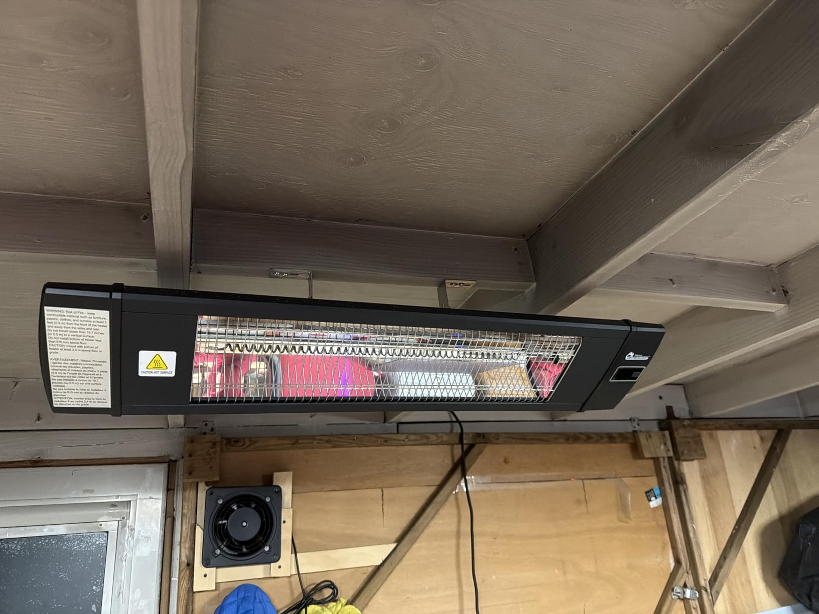 DR. INFRARED HEATER Portable Infrared Indoor and Outdoor Space Heater for Patio, Garage, Commercial & Residential customer photo 1