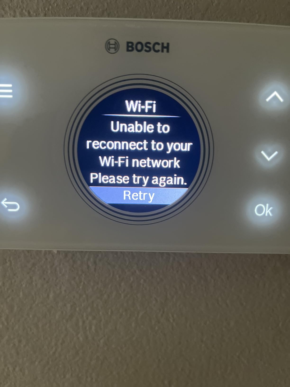 Thermotechnology Bosch Connected BCC50 Wi-Fi Thermostat-Compatible with Alexa and Google Assistant, All-in-One, Touch Screen, Safety Control, Smart Home, White customer photo 2