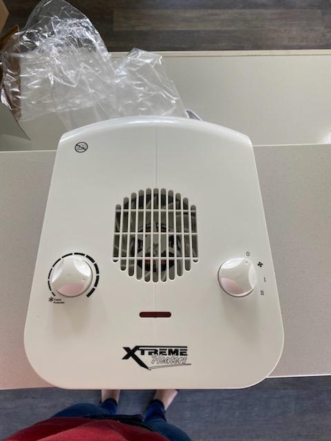 Xtreme Heaters Boat, Cabin & RV Heater | Overheat Protection, Tip-Over Protection, Portable | Boat Heater, Heat RV Bay (White) customer photo 1