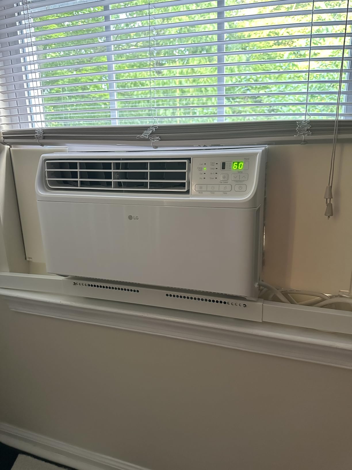 10000 BTU Window Air Conditioners [2023 New] Dual Inverter Remote WiFi Enabled App Ultra-Quiet Washable Filter Cools 450 Sq.Ft AC Unit air conditioner Easy Install White LW1022FVSM customer photo 1