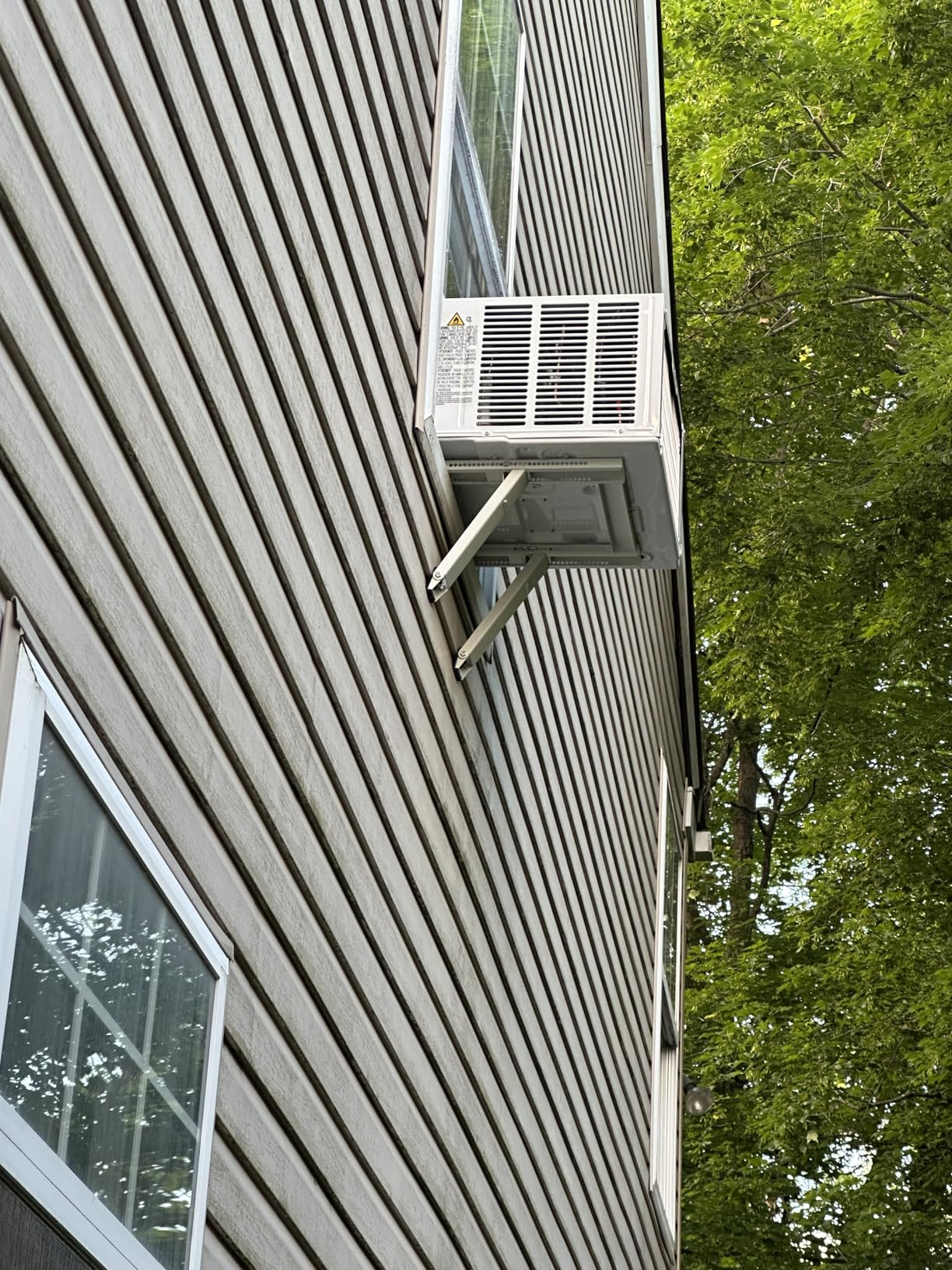 10000 BTU Window Air Conditioners [2023 New] Dual Inverter Remote WiFi Enabled App Ultra-Quiet Washable Filter Cools 450 Sq.Ft AC Unit air conditioner Easy Install White LW1022FVSM customer photo 2
