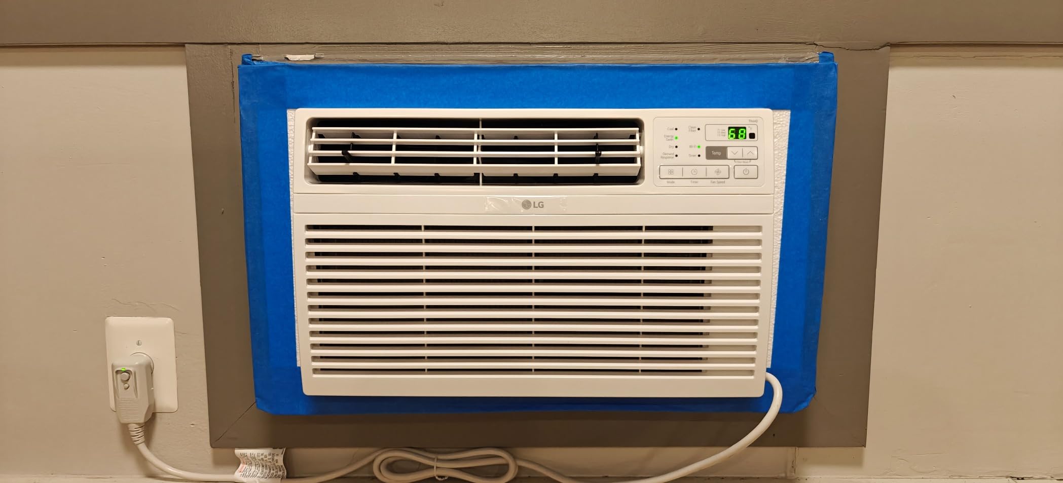 10000 BTU Window Air Conditioners [2023] Remote Control WiFi App Ultra-Quiet Washable Filter Cools 450Sq.Ft for Medium & Large Room AC Unit air conditioner Easy Install White LW1017ERSM1 customer photo 2