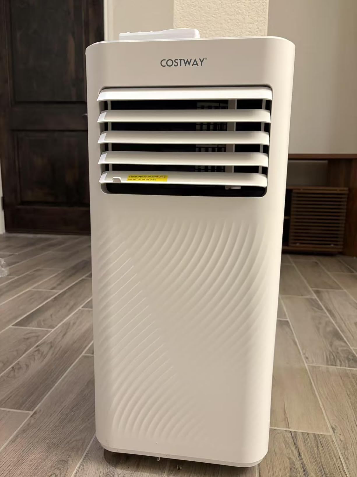 Portable Air Conditioner, 10000 BTU AC Unit with Cool, Fan, Dehumidifier & Sleep Mode for Rooms up to 350 Sq.Ft, with 24H Timer, Child Lock, Remote Control & Window Kit (White and Black) customer photo 1