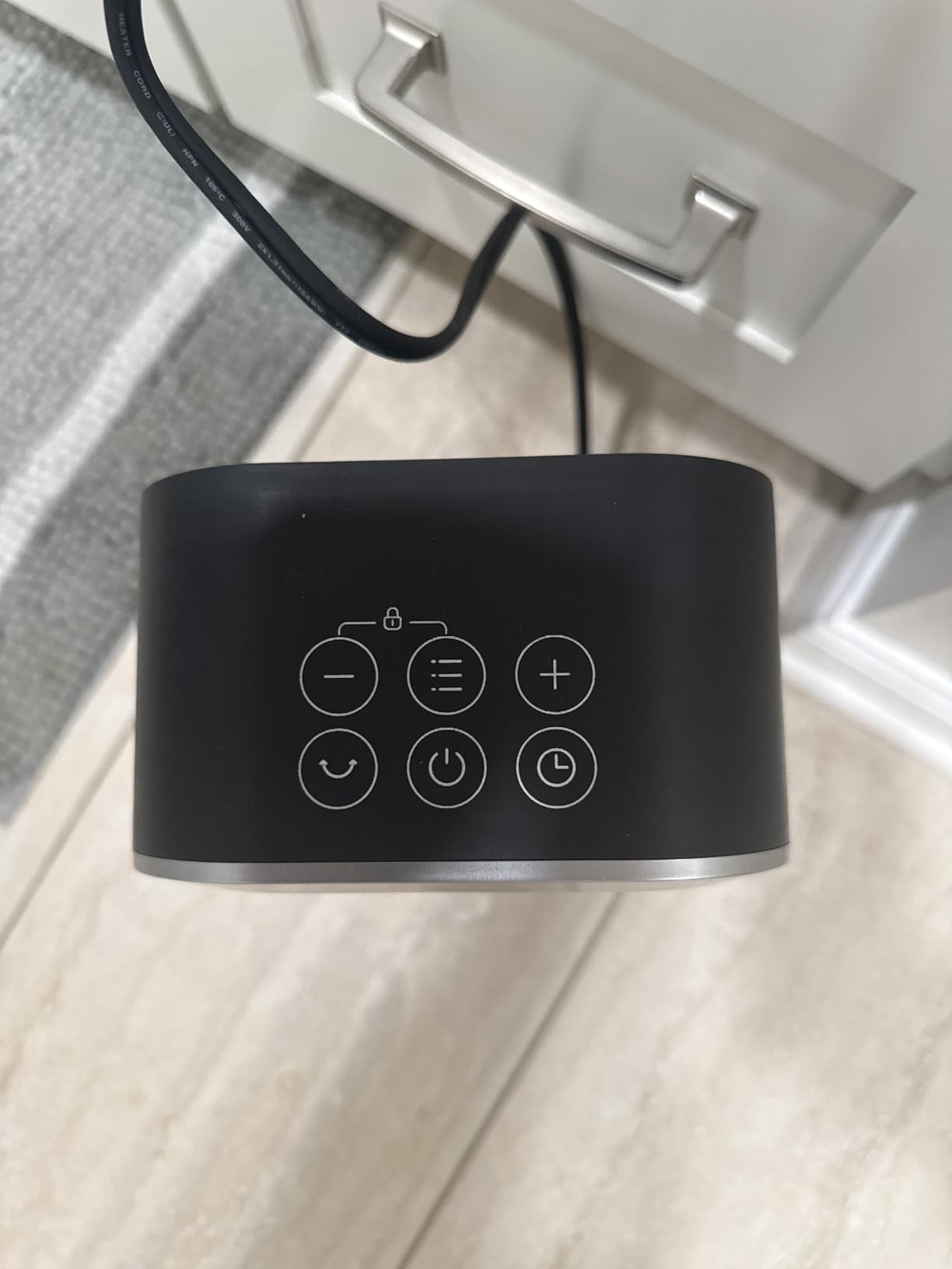 DREO Quiet Space Heater, 1500W Portable Heaters for Indoor Use with Remote, 70deg Oscillation, Fast and Safety Electric PTC Ceramic for Desk Office Bedroom, 12H Timer customer photo 2