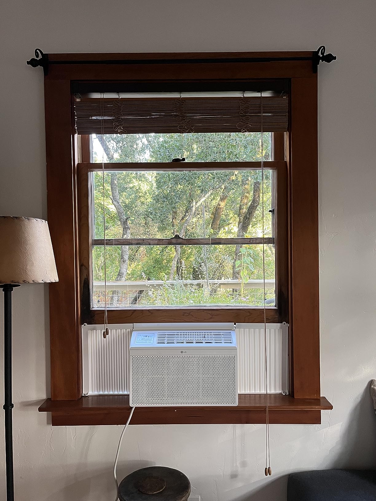 6000 BTU Window Air Conditioner[2024 New] Remote Control, WiFi Enabled works with LG ThinQ, Alexa, Hey Google, Washable Filer Ultra-Quiet Cools Small Room up to 250 Sq.Ft AC Unit White LW6024RSMX customer photo 1