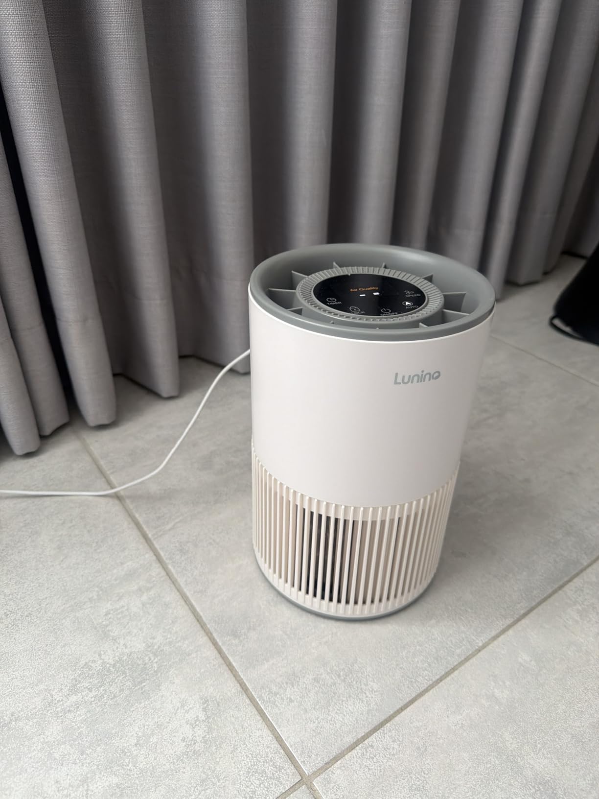 Air Purifiers for Home Large Room up to 1200ft², LUNINO H13 True HEPA Air Purifier for Bedroom with Fragrance Function, Air Quality Sensor, Sleep Mode, Air Cleaner for Pet Dander, Odor, Dust, Smoke customer photo 2