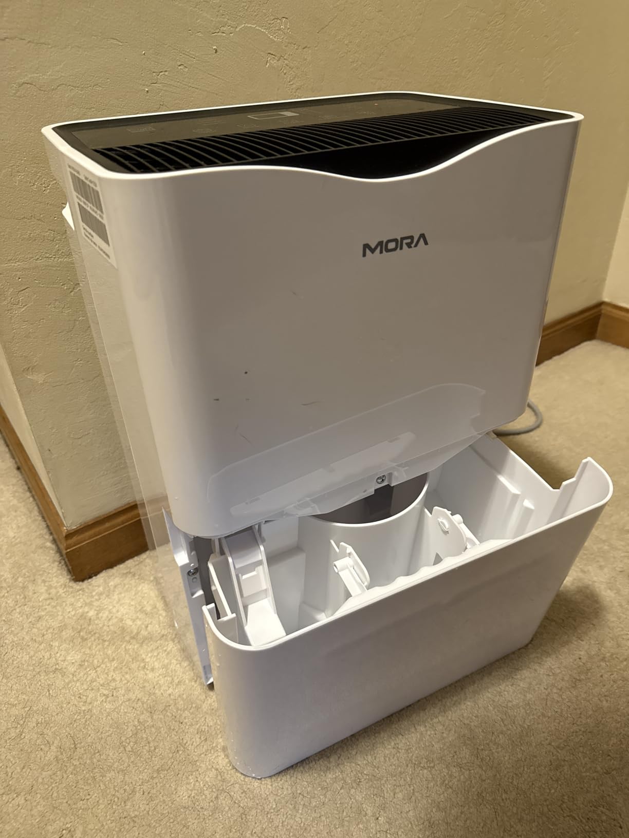 Mora by Hisense 50 Pint Dehumidifier, for Space upto 4,500 Sq. Ft at Home, in Basements and Large Rooms, Energy Star, Quiet Operation,Filter Indicator with Washable Filter, 2 Years Warranty customer photo 1