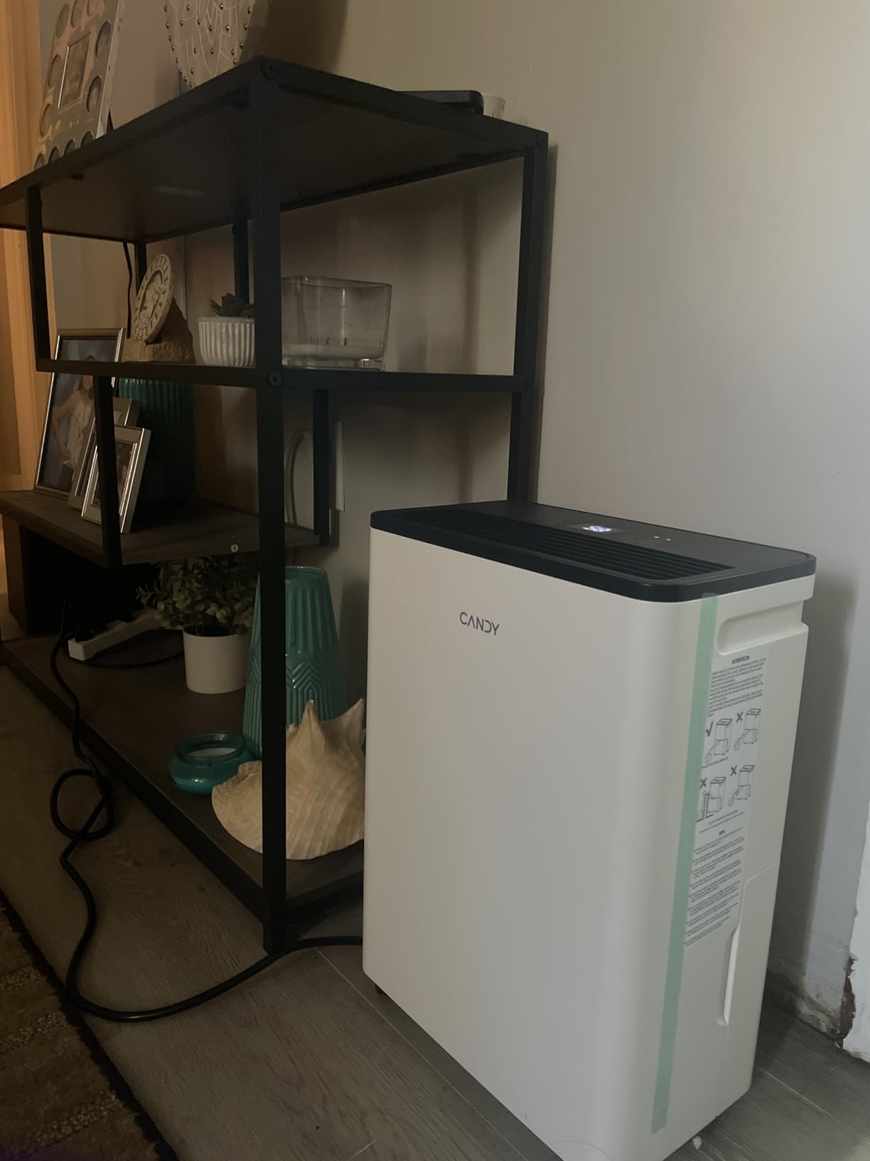 Candy 2000 Sq.Ft Dehumidifiers for Home, 34 Pints Portable Dehumidifier With Continuous/Auto Mode,0.66 Gal Tank, for Bedroom,Bathroom,Basement, Smart Control with Drian Hose Included customer photo 2