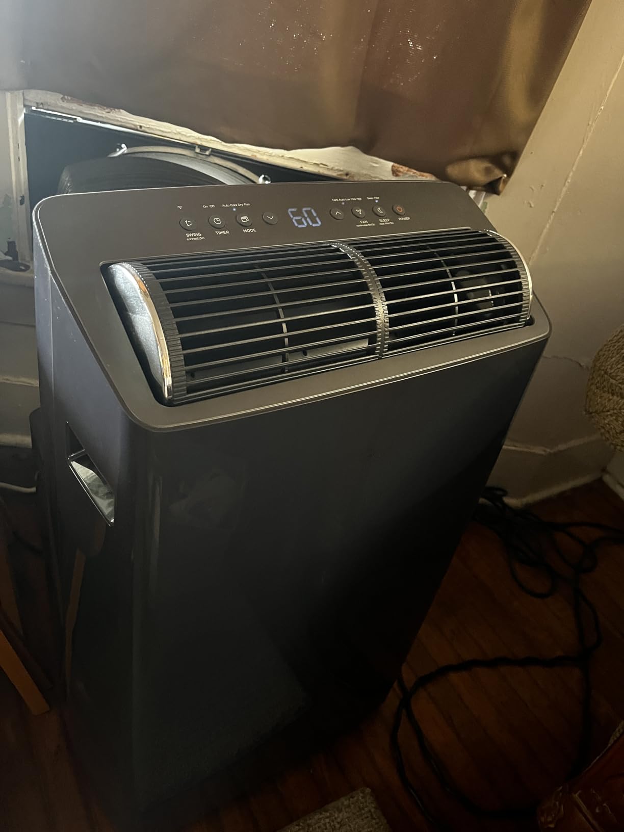 Midea Duo 14,000 BTU (12,000 BTU SACC) High Efficiency Inverter Ultra Quiet Portable Air Conditioner, with Heat up to 550 Sq. Ft., Works with Alexa/Google Assistant, with Remote Control & Window Kit customer photo 2