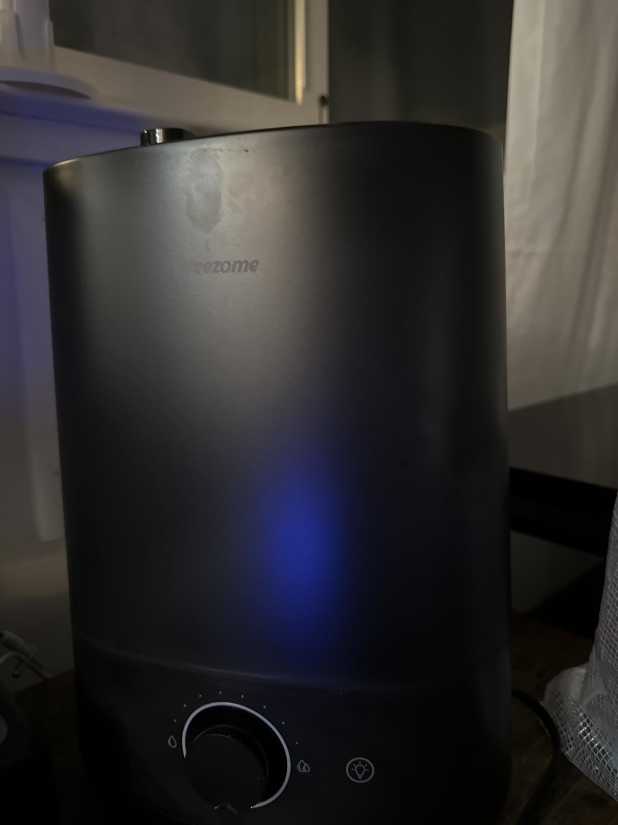 BREEZOME 5L Humidifiers for Bedroom, Ultrasonic Cool Mist Top Fill Humidifier & Essential Oil Diffuser, 360°Nozzle, Auto Shut-off, 50H Runtime, Quiet Humidifiers for Large Room, Baby Nursery, Plants customer photo 1