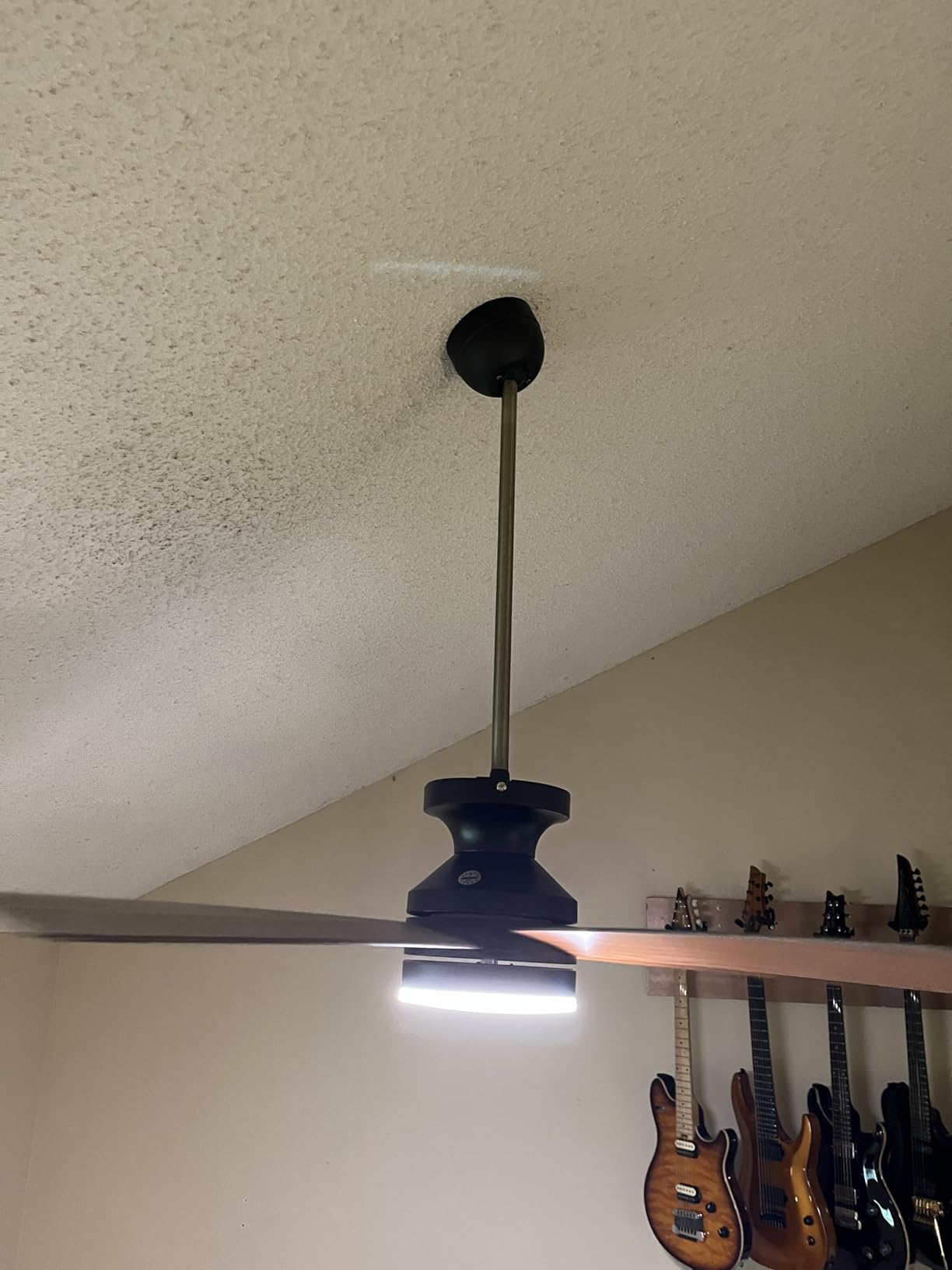Black Ceiling Fans with Lights - 46