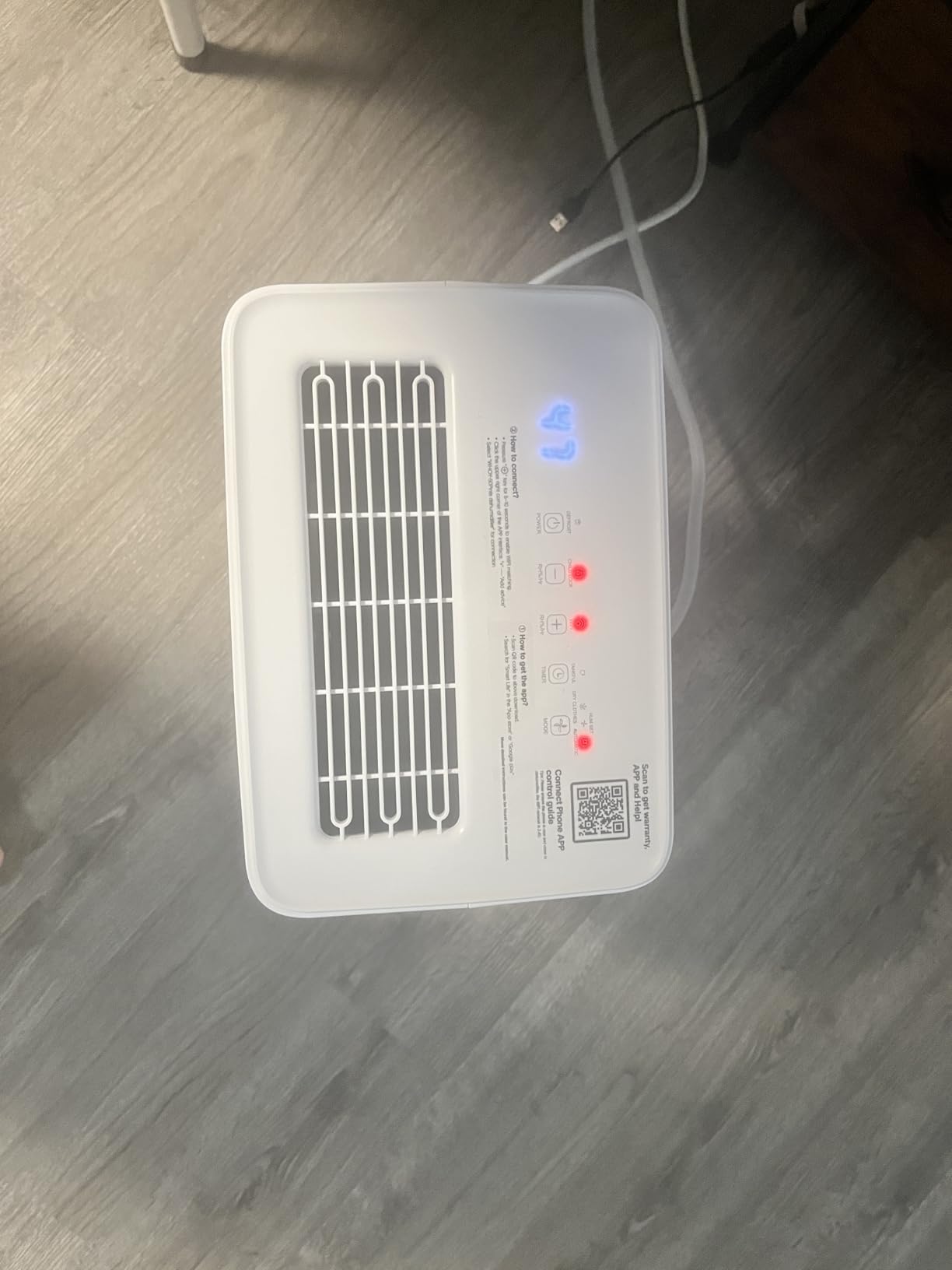 30 Pint Dehumidifier for Home & Bedroom, Up to 2,000 Sq. Ft, WiFi Smart App Control, Ultra Quiet with 1.6L Tank & Continuous Drain Hose, 3 Modes for Laundry Dry & Basement, Auto Defrost customer photo 1