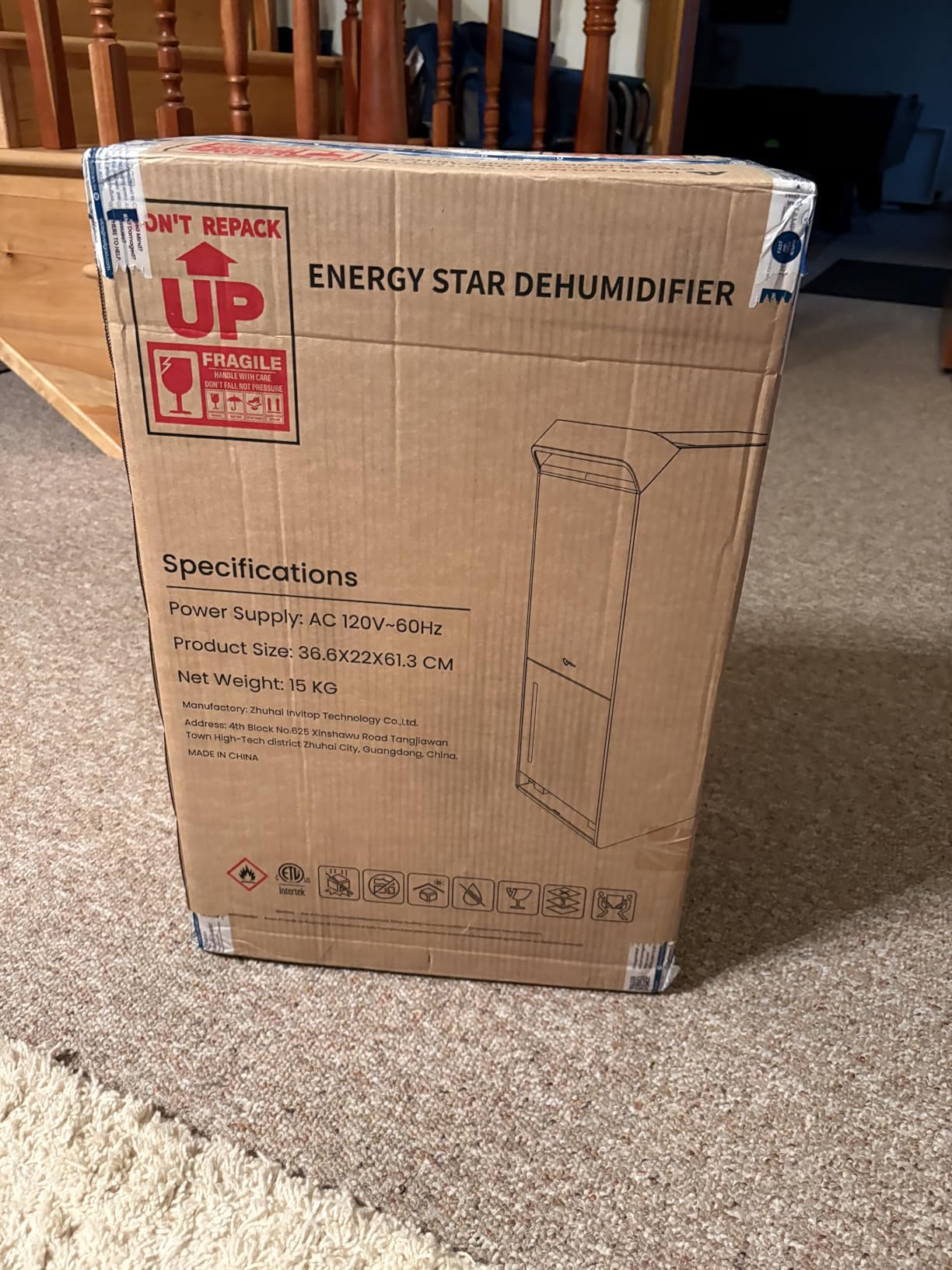 4,500 Sq.Ft Energy Star Most Efficient 2025 Dehumidifier, Vellgoo Max 80 Pint/D Dehumidifier for Basement with Drain Hose, Smart Humidity Control, for Home, Bathroom, Garage customer photo 2