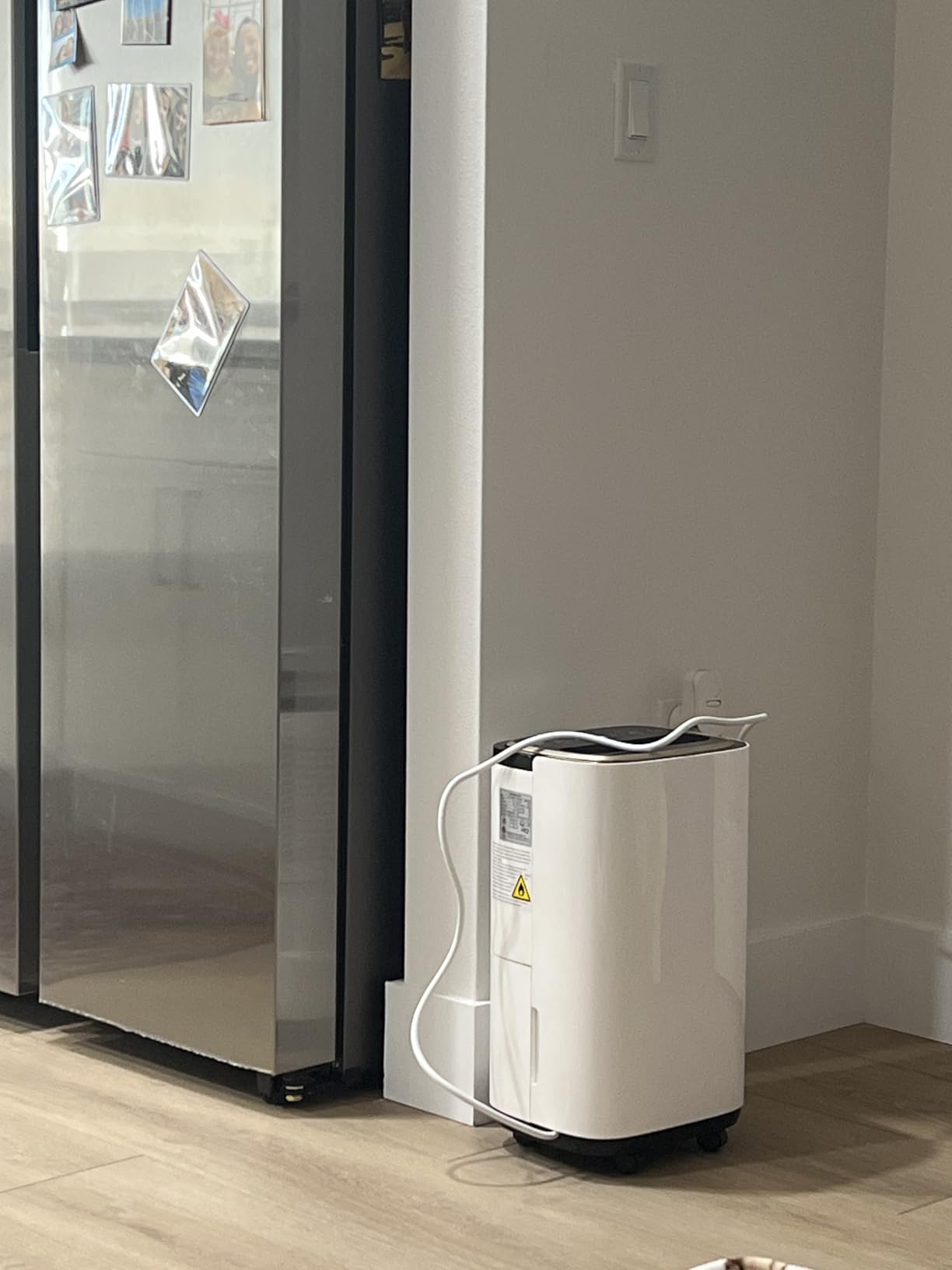 3000 Sq.Ft Dehumidifier for Basement with Drain Hose, 30 Pint Large Best Compressor Dehumidifiers for Home or Garage, Smart Humidity Control, 24H Timer & Child Lock, Ideal for Large Rooms, Garage customer photo 1