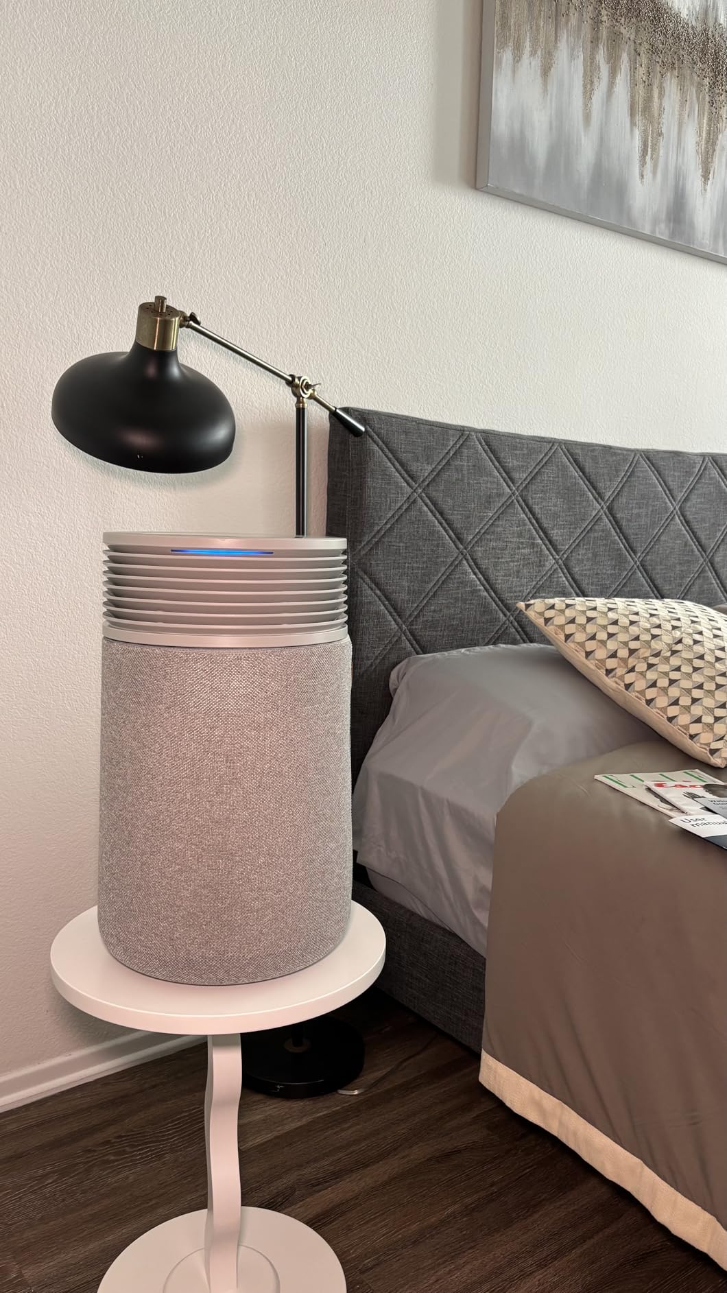 BLUEAIR Blue Signature SP3i Air Purifier for Medium Rooms up to 498 sq ft, HEPASilent Filtration, WiFi Smart Control, Auto Mode, Odor & Smoke Removal, Pet Hair & Dust, AHAM Verified, Table Design customer photo 1