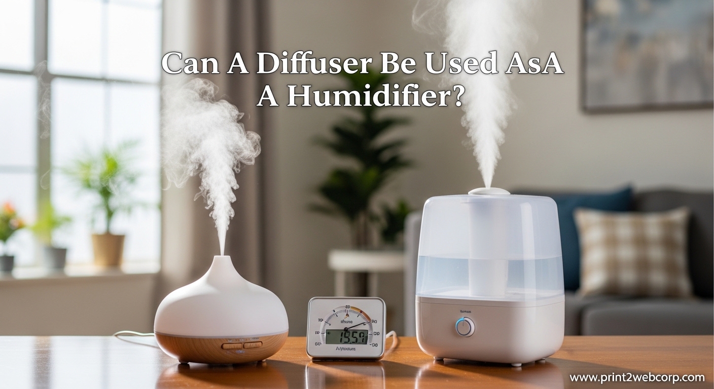 Can A Diffuser Be Used As A Humidifier?