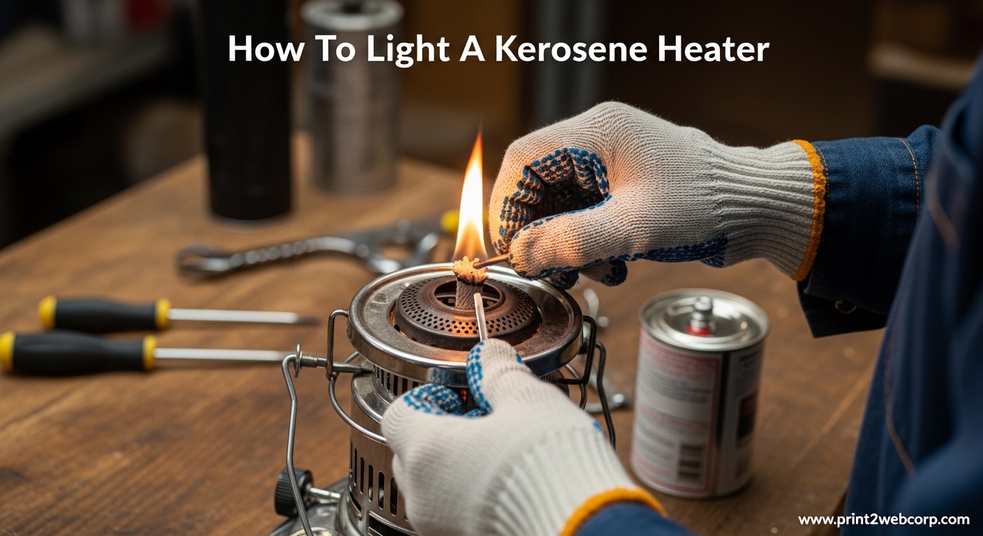 How To Light A Kerosene Heater