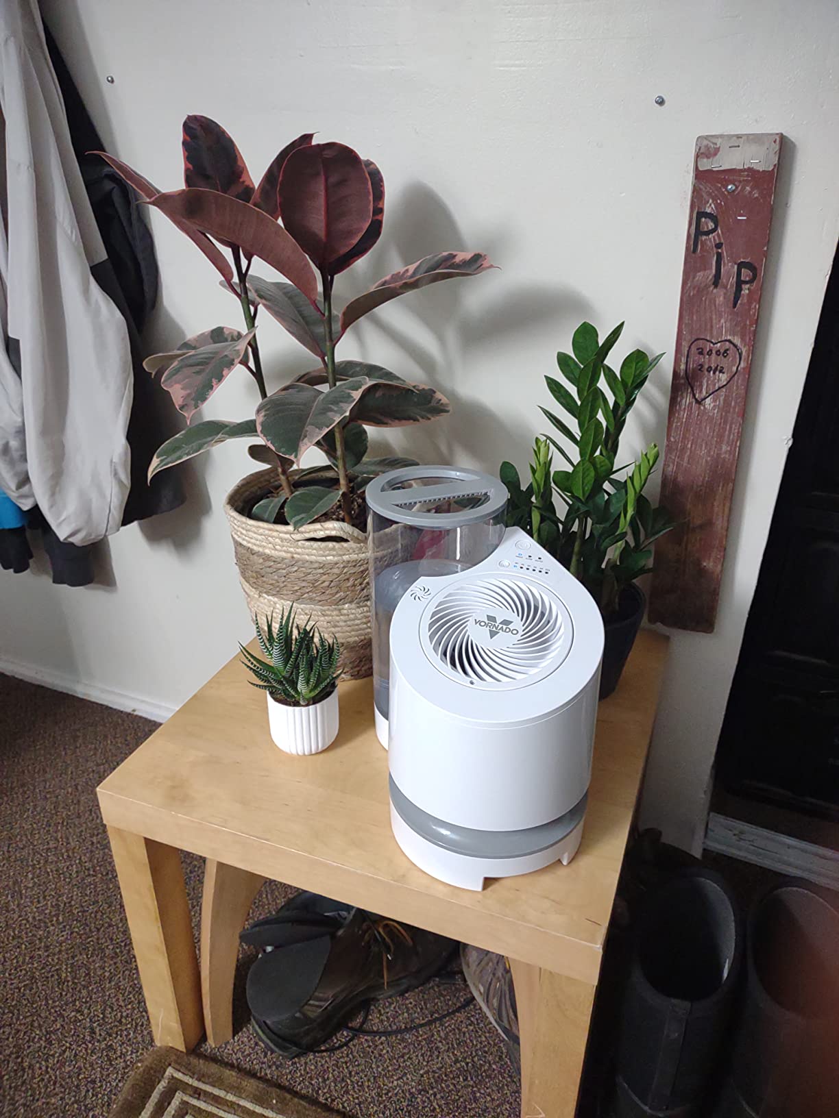 Vornado EV200 Evaporative Whole Room Humidifier with SimpleTank, 1.5 Gallon Capacity, White, EV200 - 1.5 gallon customer photo 1