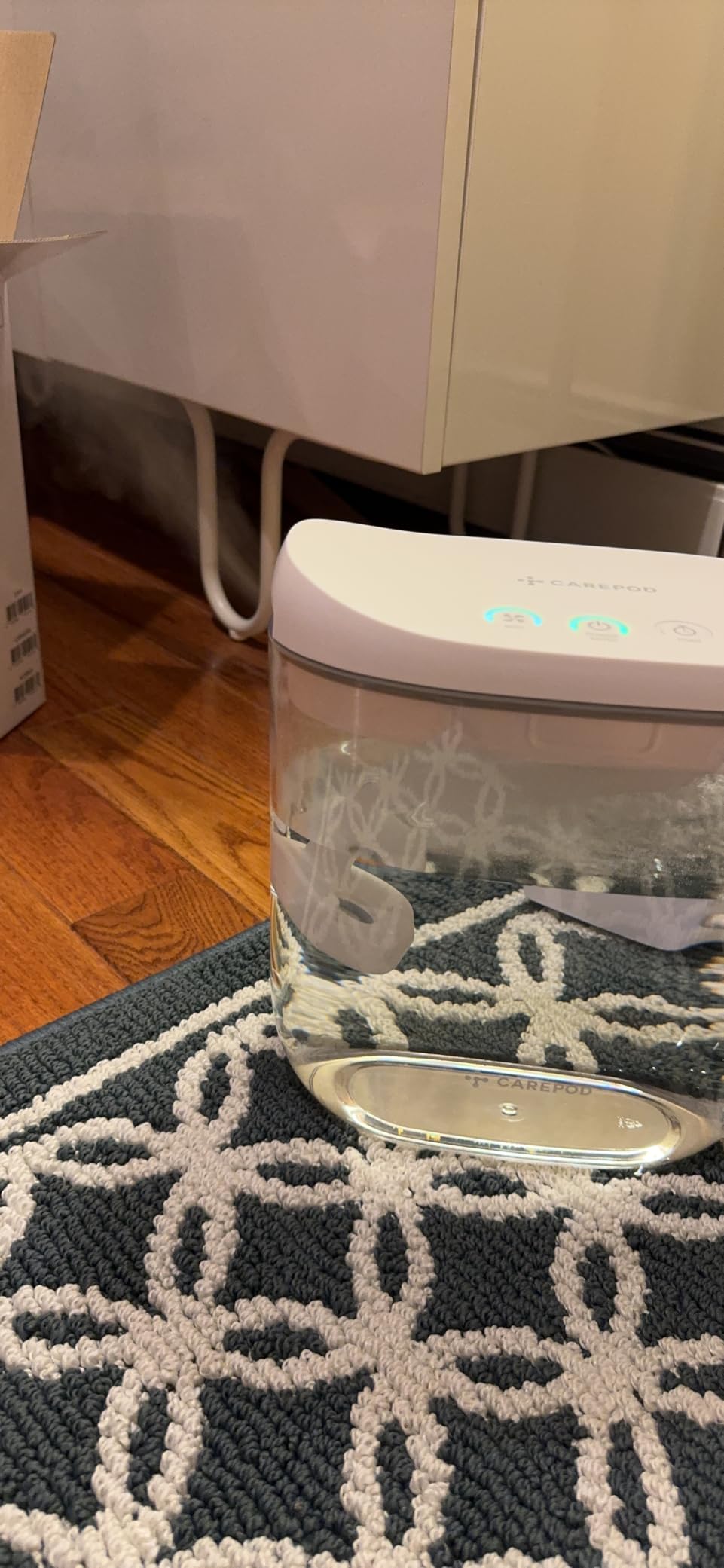 Carepod Mini 21P Ultrasonic Cool Mist Humidifier Whisper-Quiet Filter-Free Easy Clean - Only 3 Washable Parts to Clean, Auto Shut-off, 0.74gal 2.8l Tank, Nursery, Baby, Kids Bedrooms customer photo 2