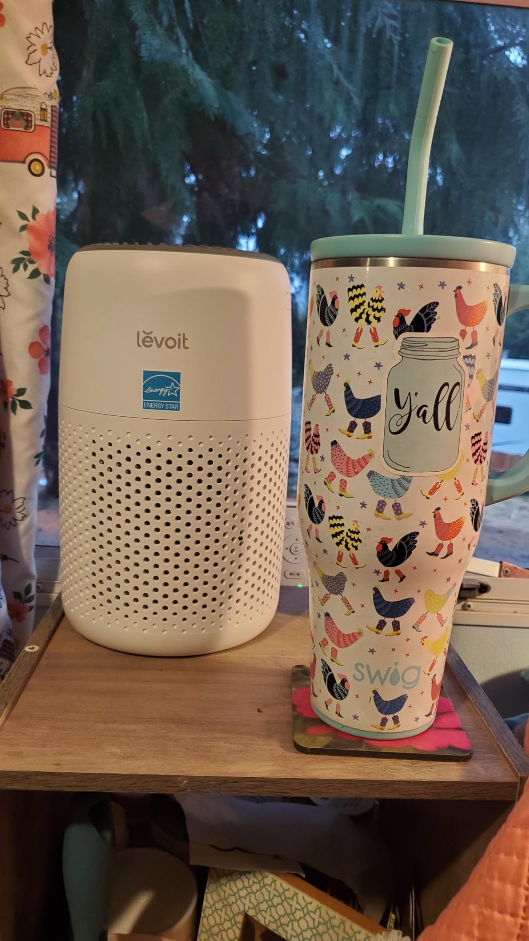 LEVOIT Air Purifiers for Bedroom Home Dorm, AHAM Verified, 3-in-1 Filter Cleaner With Aroma Pad, Filters Smoke, Allergens, Pet Dander, Odor, Dust, Office, Desktop, Core Mini-P, Black customer photo 1