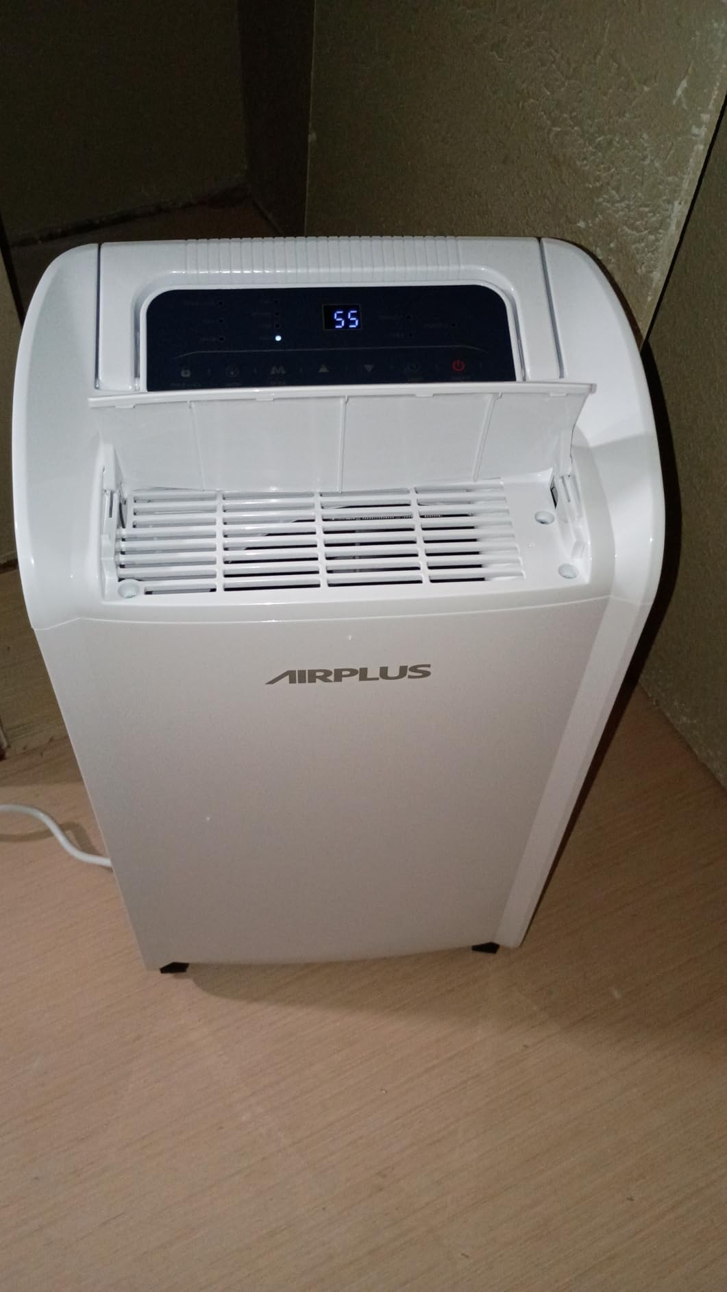 AIRPLUS 4,500 Sq.Ft 70 Pint Dehumidifier for Basements and Home-with Drain Hose,Efficient,Energy-with Dual Protection and 4 Smart Modes,24H Timer,Defrost,for Large room customer photo 1