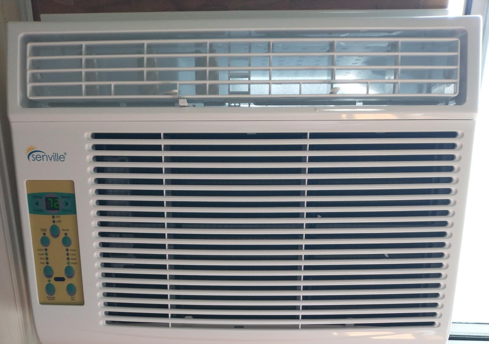 Senville 10,000 BTU Window Air Conditioner, Cools Up to 450 Sq. Ft., Easy to Use, Washable Filter customer photo 1
