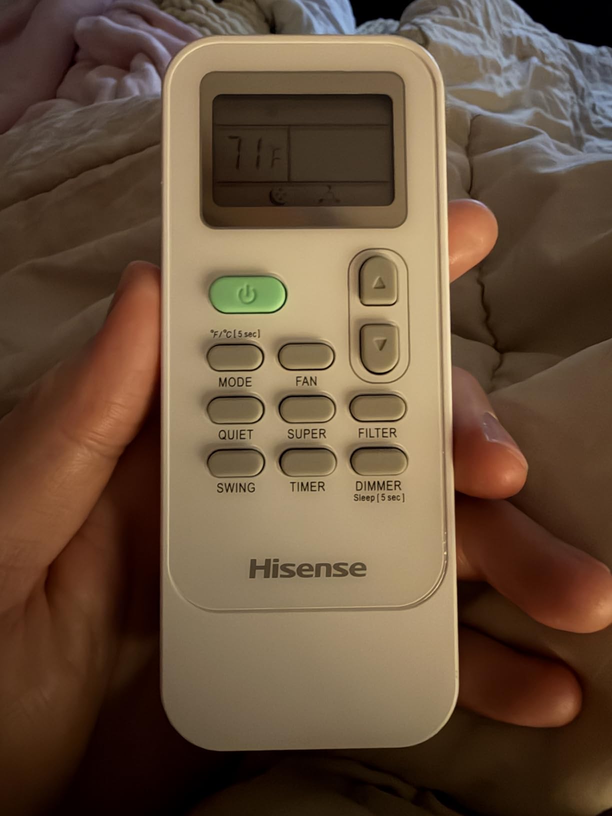 Hisense API0825UW1D Smart Inverter Twin Hose 8,000 BTU (DOE) 350 SF Heat/Cool Tower Portable Air Conditioner, White customer photo 2