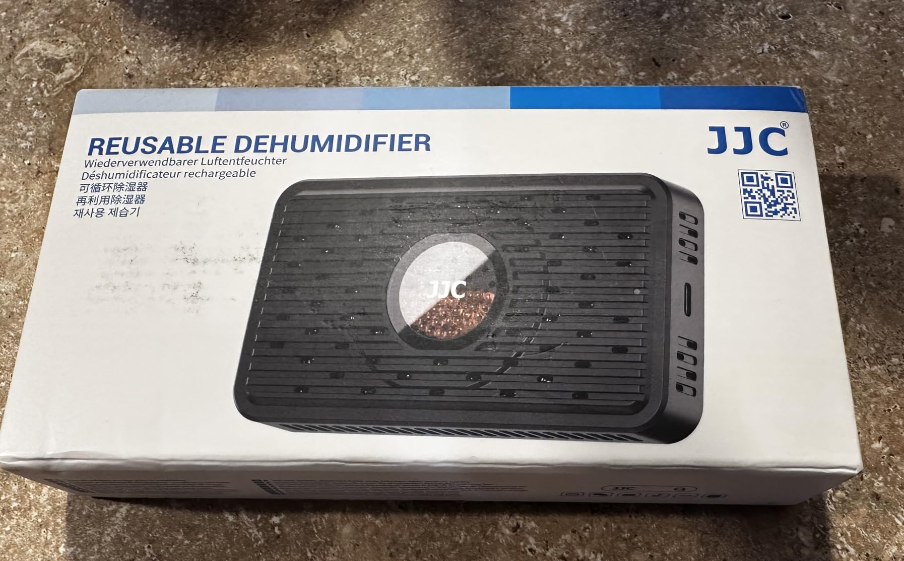 2 Pack Rechargeable Desiccant Dehumidifier for Storage with USB-C Cable,Reusable Portable Moisture Humidity Absorber Dryer Color Indicating Silica Gel for Gun Safe Camera Lens Electronics 3d Filaments customer photo 2