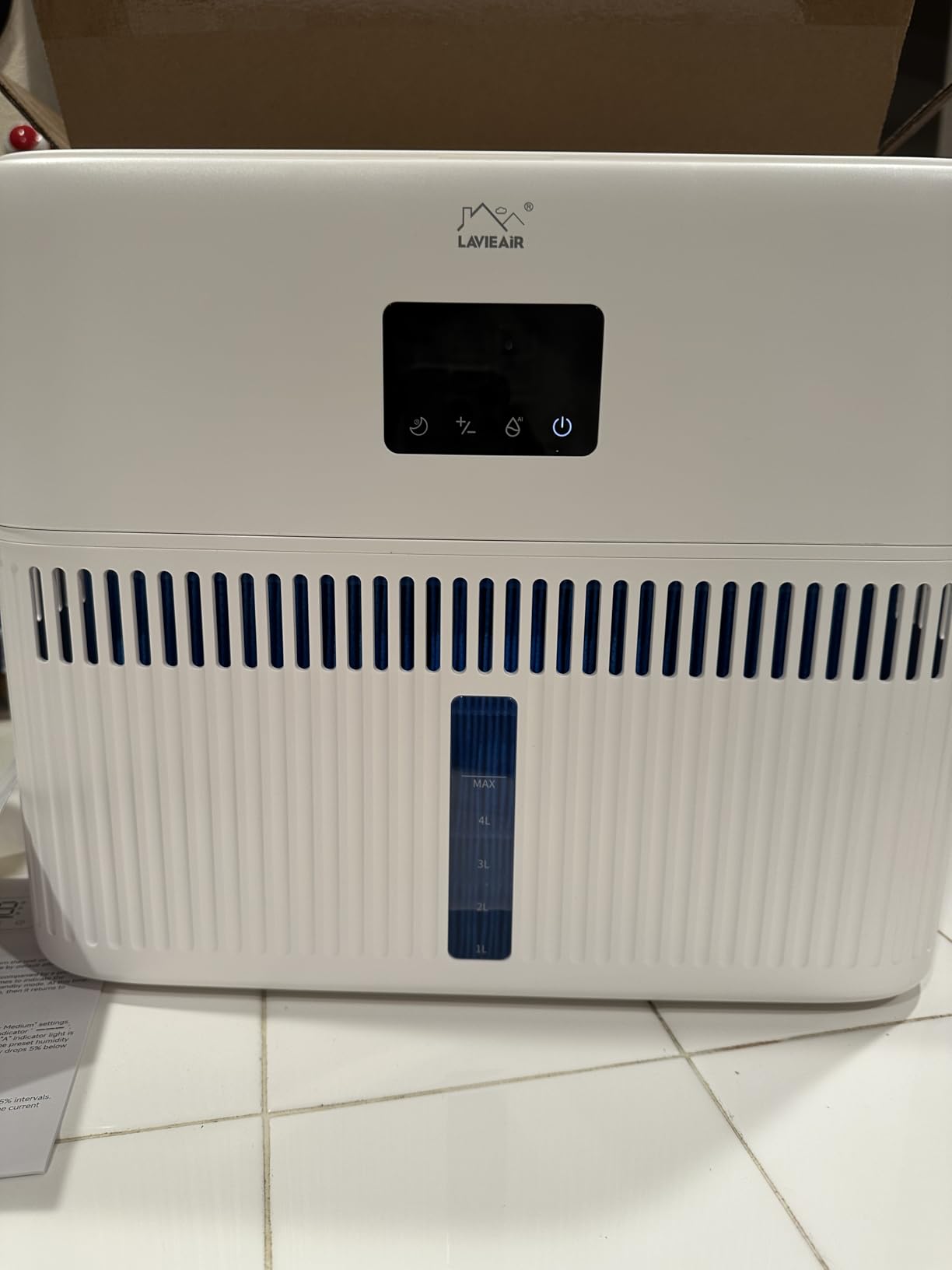 Smart Evaporative Humidifiers for Bedroom, Living Room, Nursery, Large Room up to 300 ft², 5L Tank, Max 48H Runtime, Mist-free Top Fill Humidifier for Baby, Plants, Easy to Clean customer photo 2