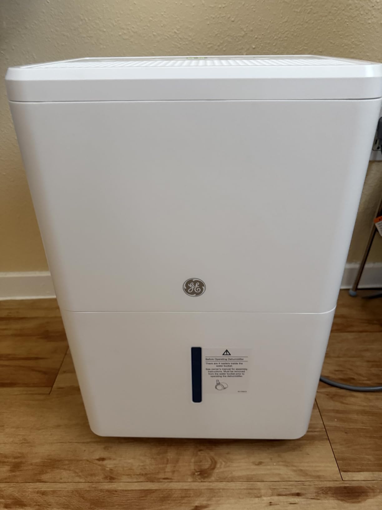 GE Portable Dehumidifier, 50 Pint Daily Output with Built-in Pump and Smart Dry for Wet Spaces Auto or Manual Drainage, Ultra Quiet, Perfect for Basement, Bedroom, Bathrooms customer photo 1
