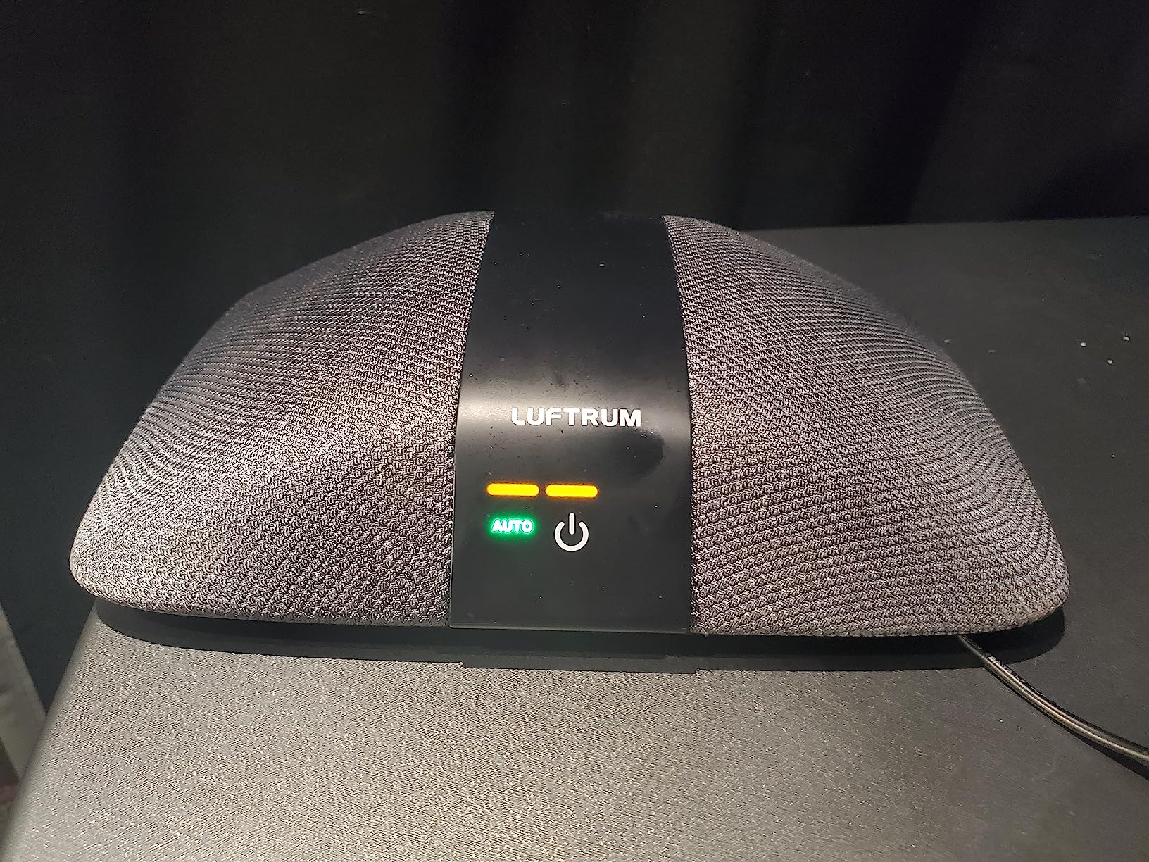Car Air Purifier with H13 True HEPA Filter: Car Portable Air purifier for Exhaust Fumes, VOC, Smoke, Odors, and Bacteria, 99.9% Removal to 0.1 Microns - Air purifier for Car Traveling Bedroom (black) customer photo 1