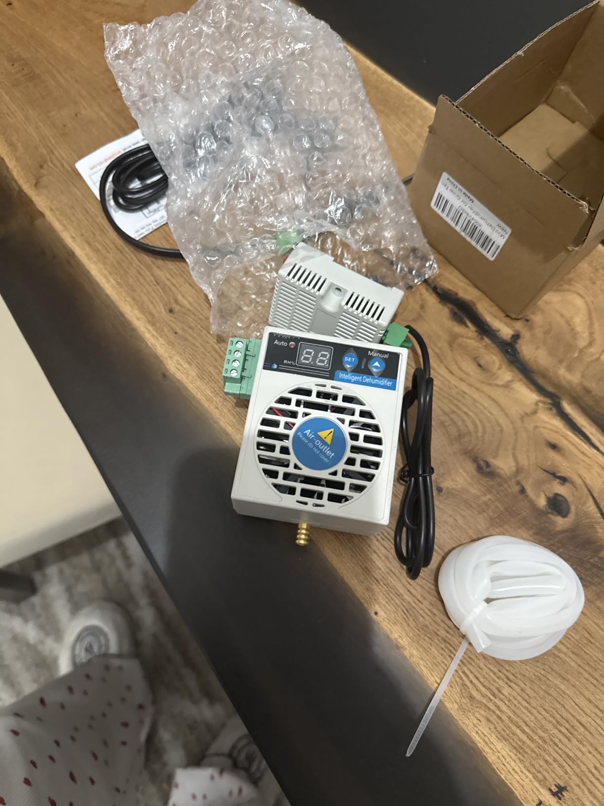 Mini Dehumidifier for Confined Space Electric Box/Storage Cabinet/Closet/Safes/Grow Tent customer photo 1