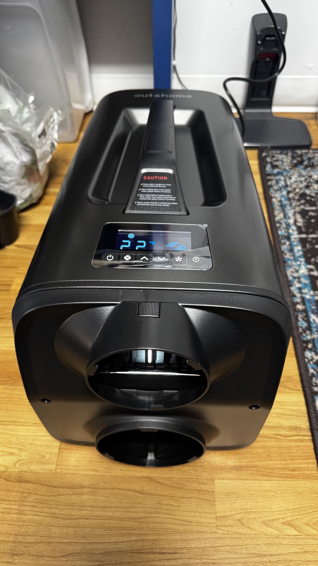 5200BTU Portable Camping Air Conditioner For Tent Outdoor and Indoor Use,400W Low Power for RV,Truck,Van and Car Cooling customer photo 2