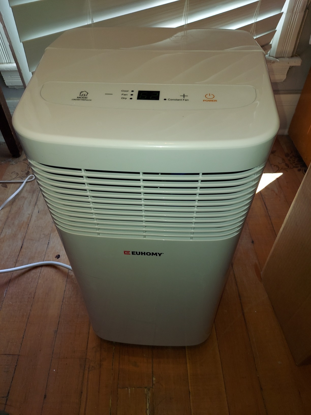 EUHOMY Portable Air Conditioners 14,000 BTU, Smart 3-in-1 AC Unit Cools Rooms Up to 650 Sq.Ft, Built-in Cool, Dehumidifier, Fan, Quiet 52 dB, Includes Remote/WiFi App, Window Kit for Bedroom Comfort customer photo 2