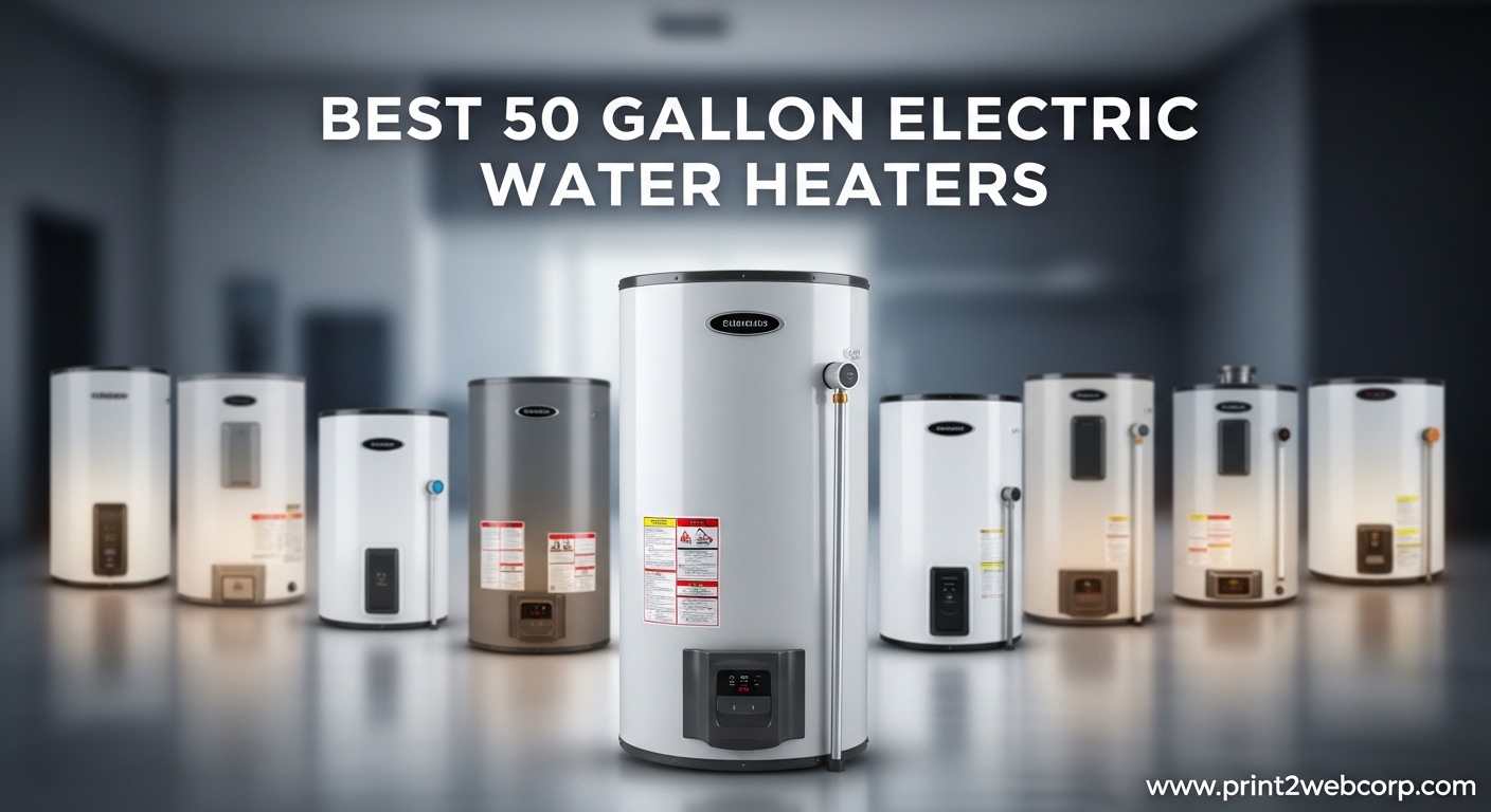 Best 50 Gallon Electric Water Heaters