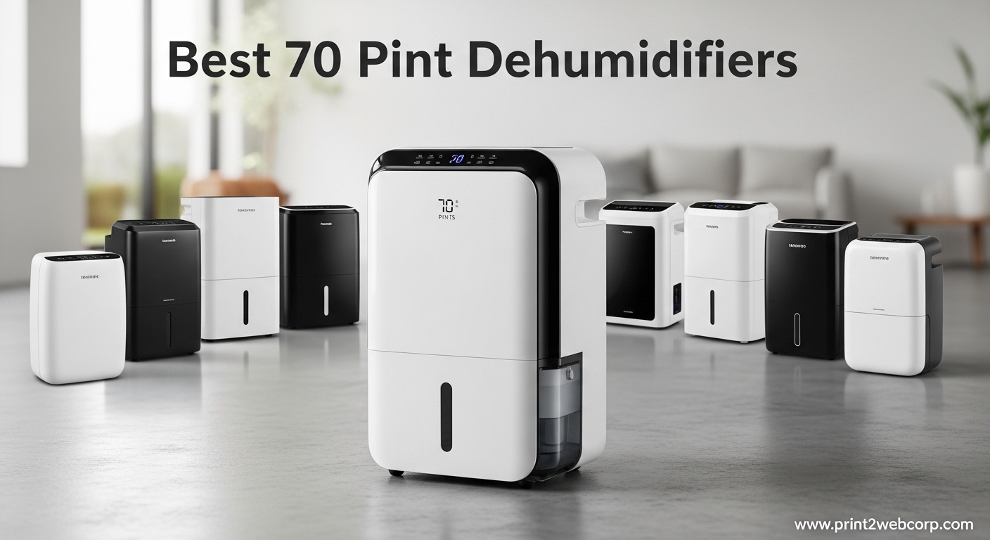 Best 70 Pint Dehumidifiers