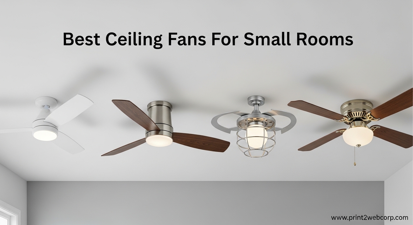 Best Ceiling Fans For Small Rooms