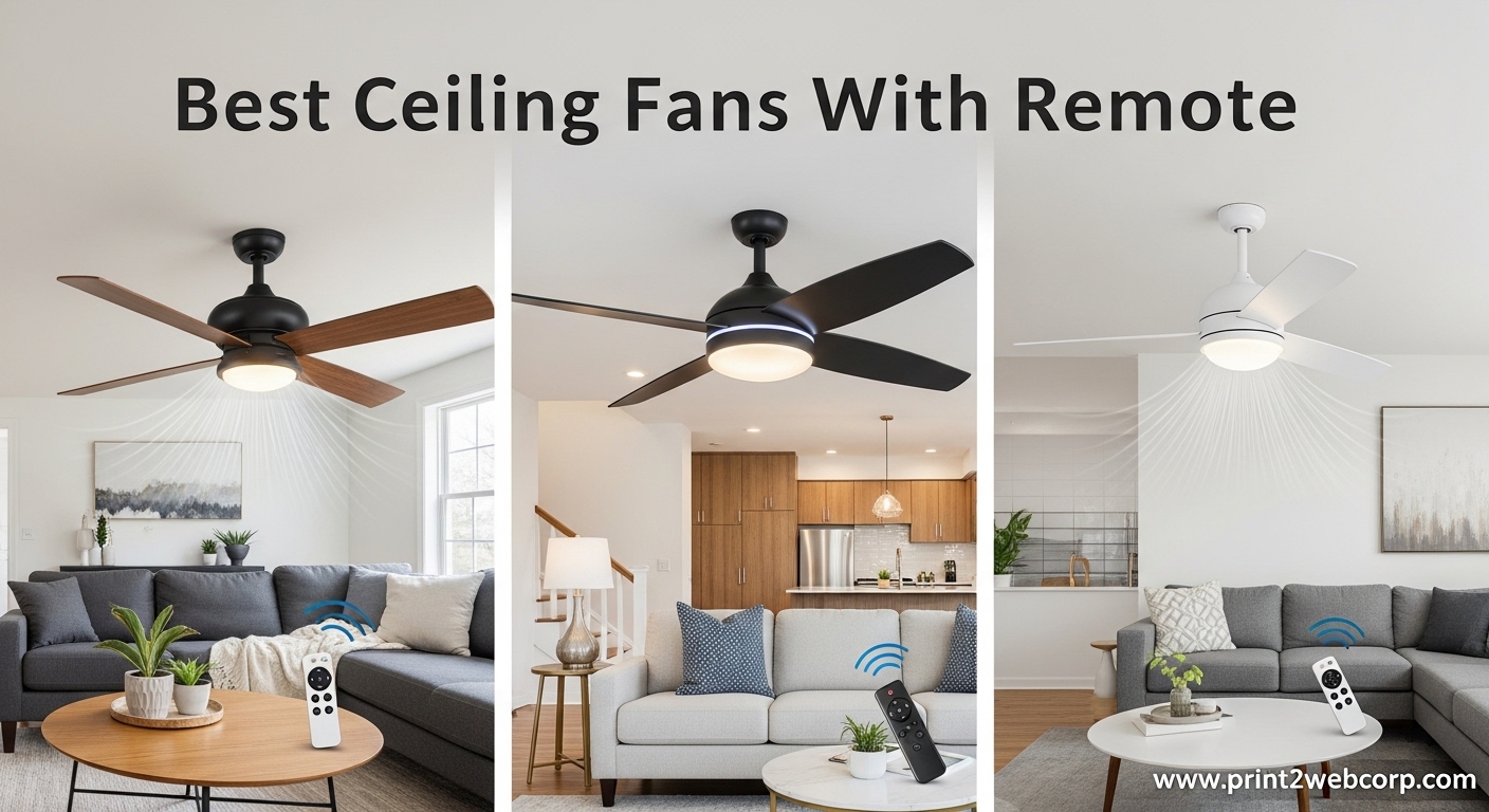 Best Ceiling Fans With Remote
