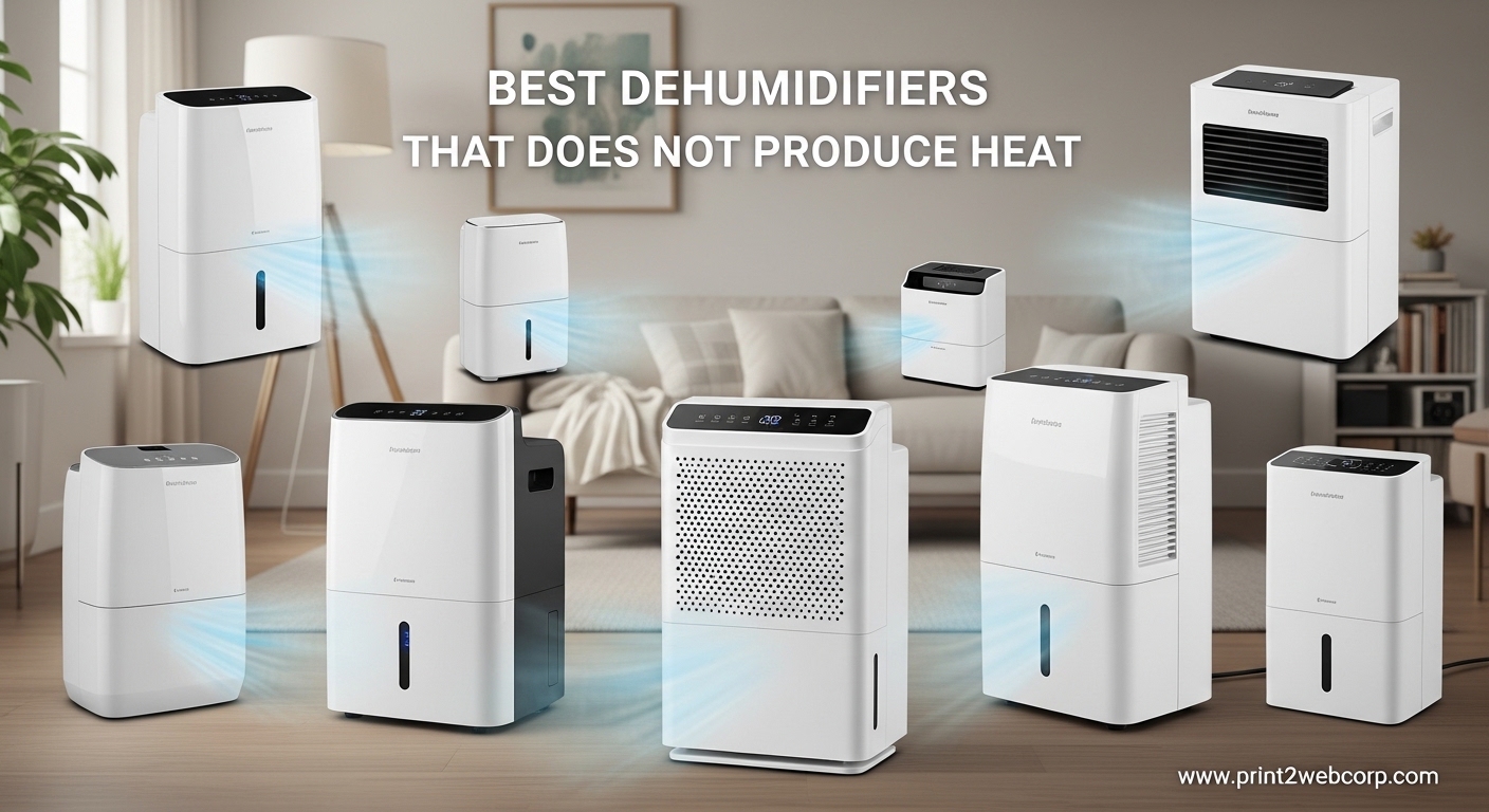 Best Dehumidifiers That Does Not Produce Heat