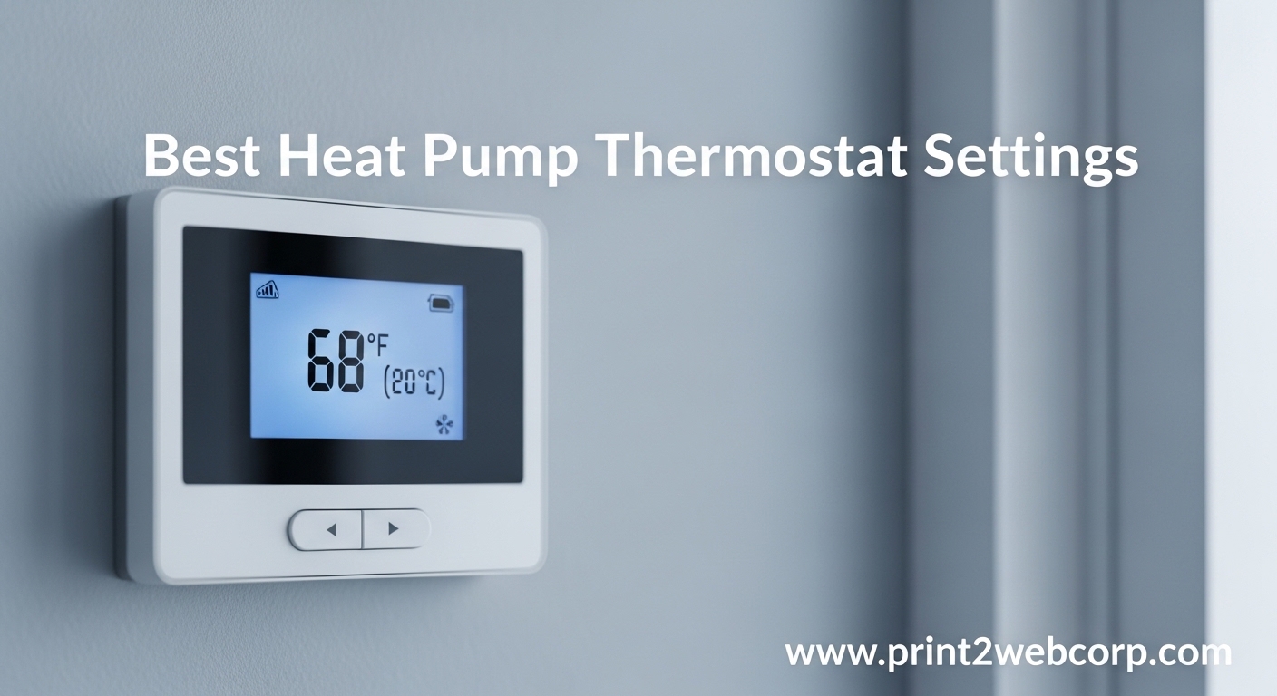 Best Heat Pump Thermostat Settings