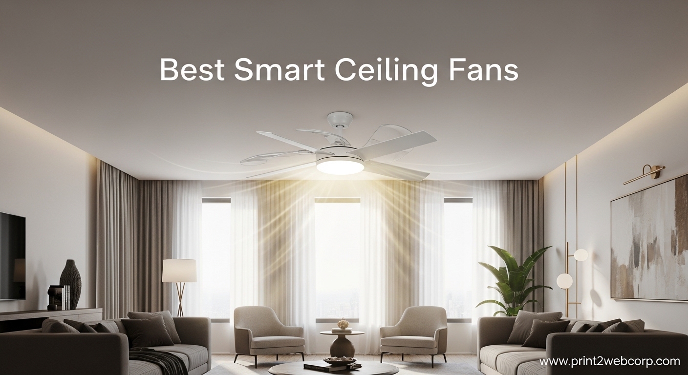 12 Best Smart Ceiling Fans (August 2026) Expert Reviews