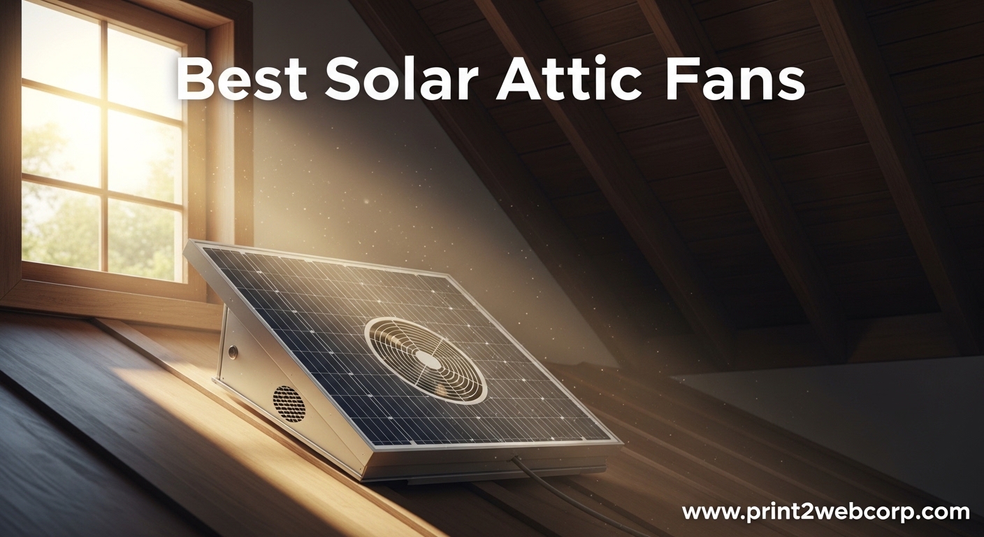 Best Solar Attic Fans